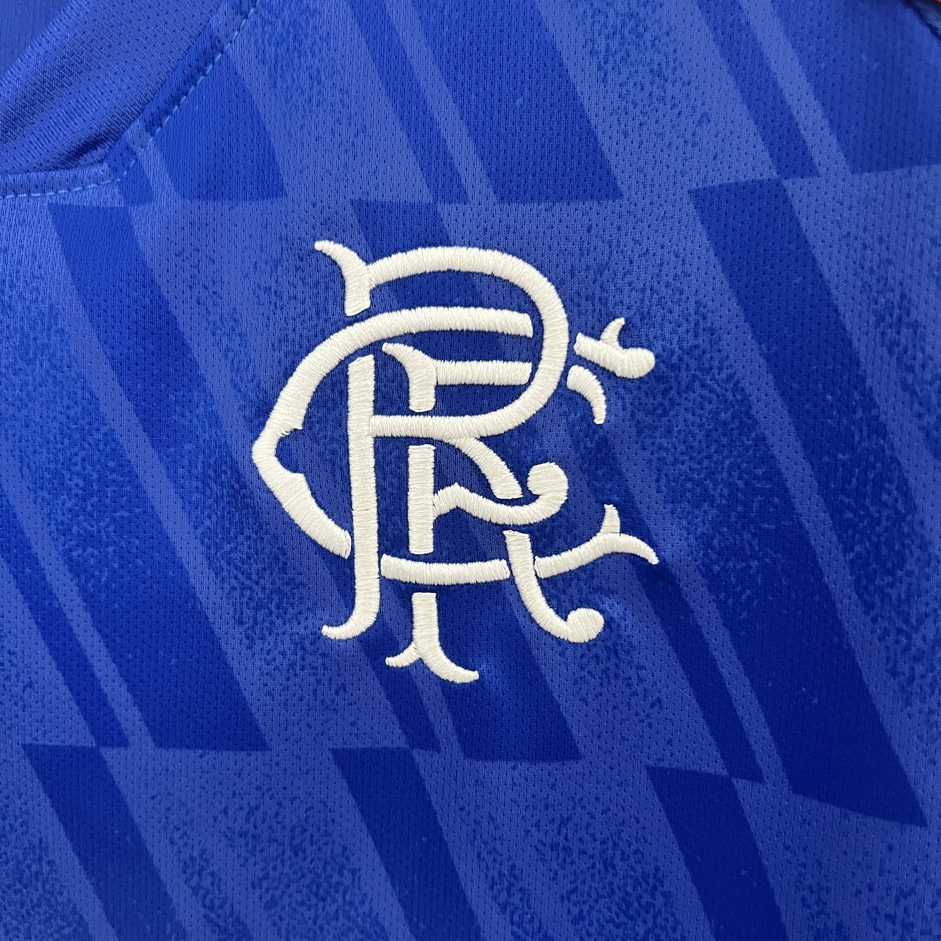 UltraTrikot-Glasgow Rangers 24-25 Home Stadium Jersey - Fans Version