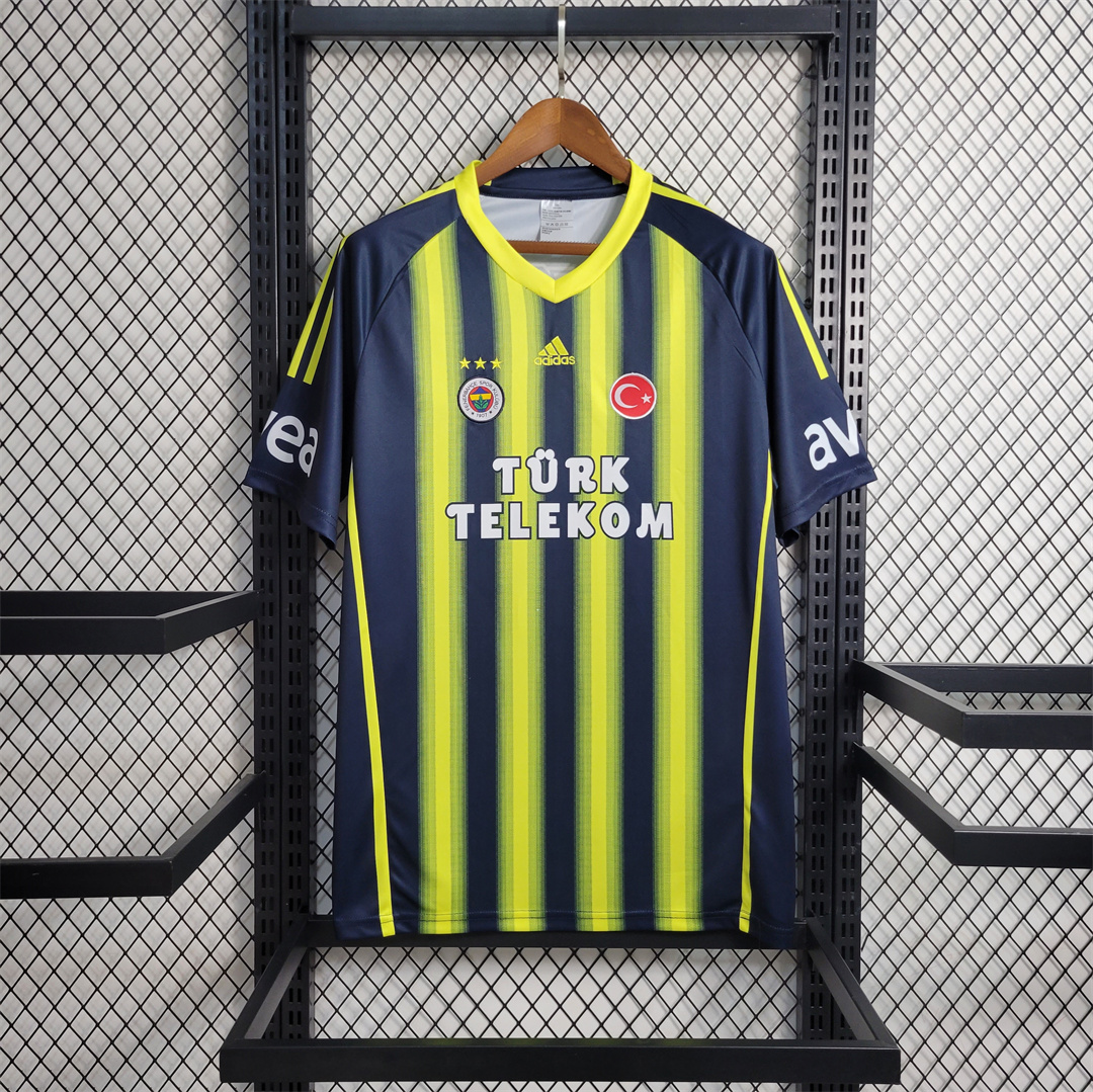 ManixJersey.com | Retro Fenerbahce 13-14 Home Stadium Jersey -Customize Name, Number and Patch | Worldwide Shipping