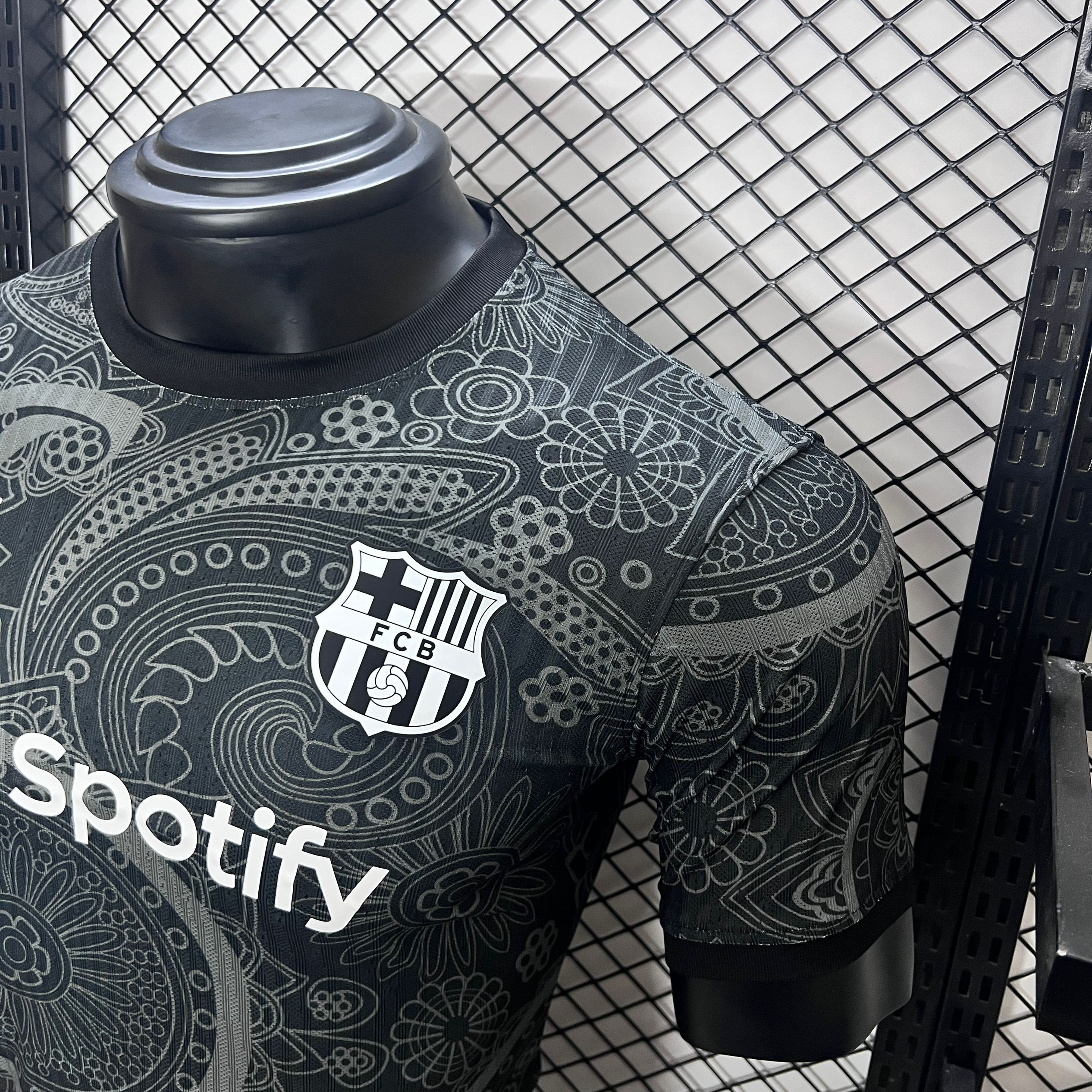 SIUjerseys-Barcelona 24-25 Black Speical Jersey - Player Version