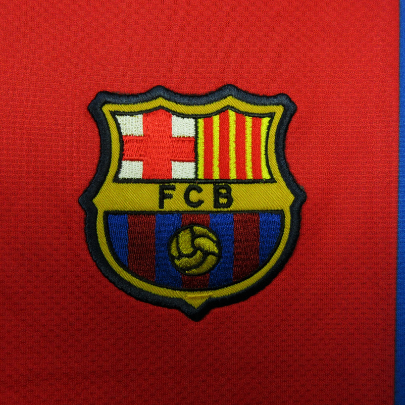 SIUjerseys-Retro Barcelona 06-07 Home Stadium Jersey