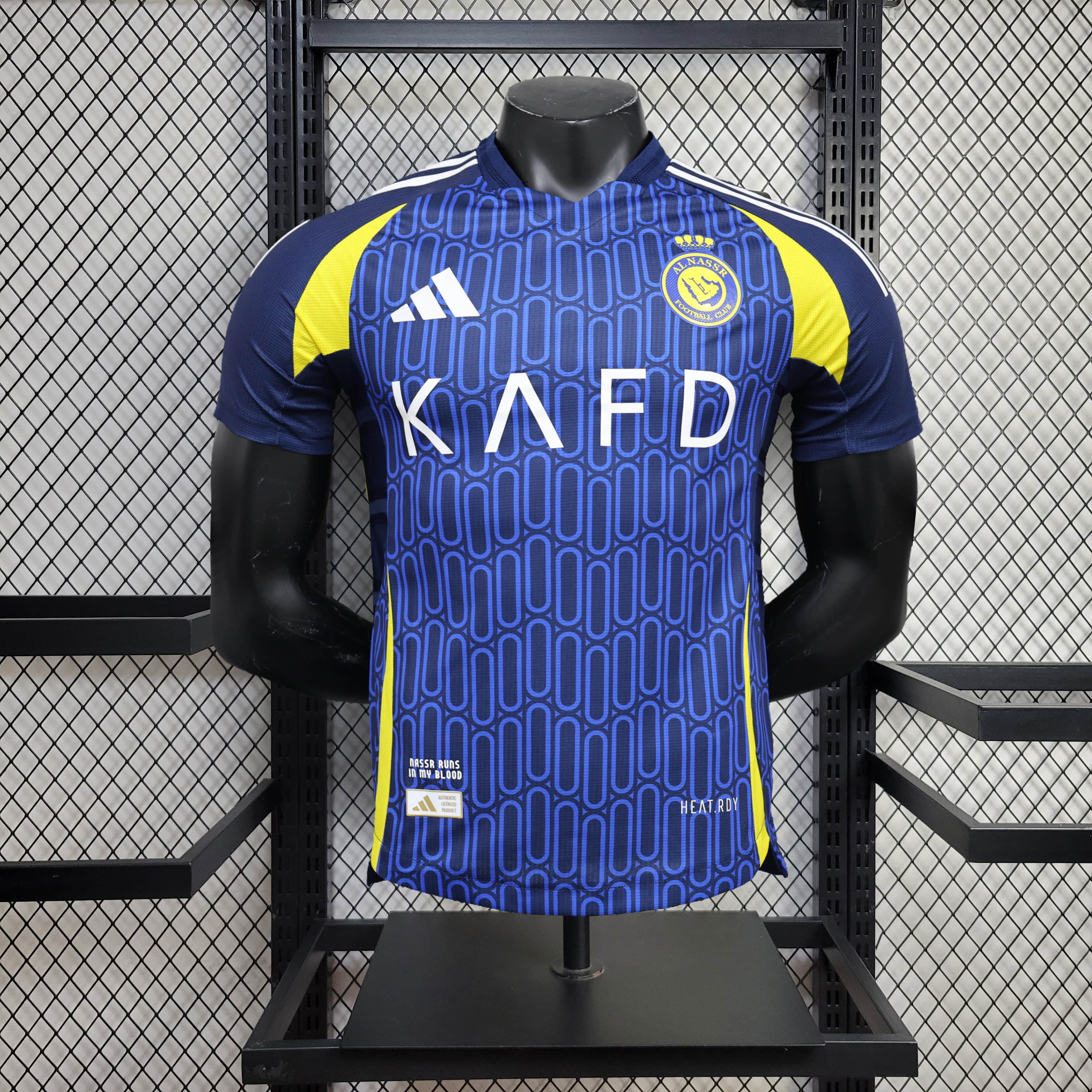 foot-Al Nassr Riyadh Victory 24-25 Away Jersey - Player Version