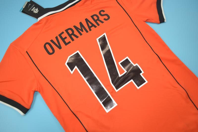 SIUjerseys-Retro Netherlands 1998 Home Stadium Jersey