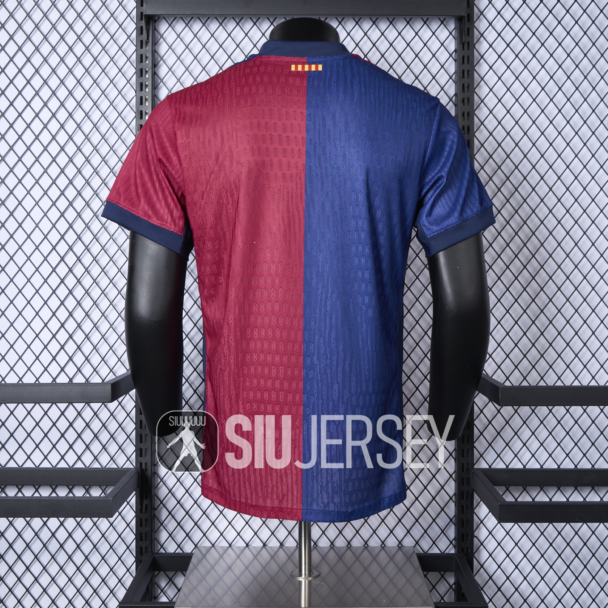 SIUjerseys-Barcelona 24-25 Home Unsponsored Anniversary Jersey - Player Version