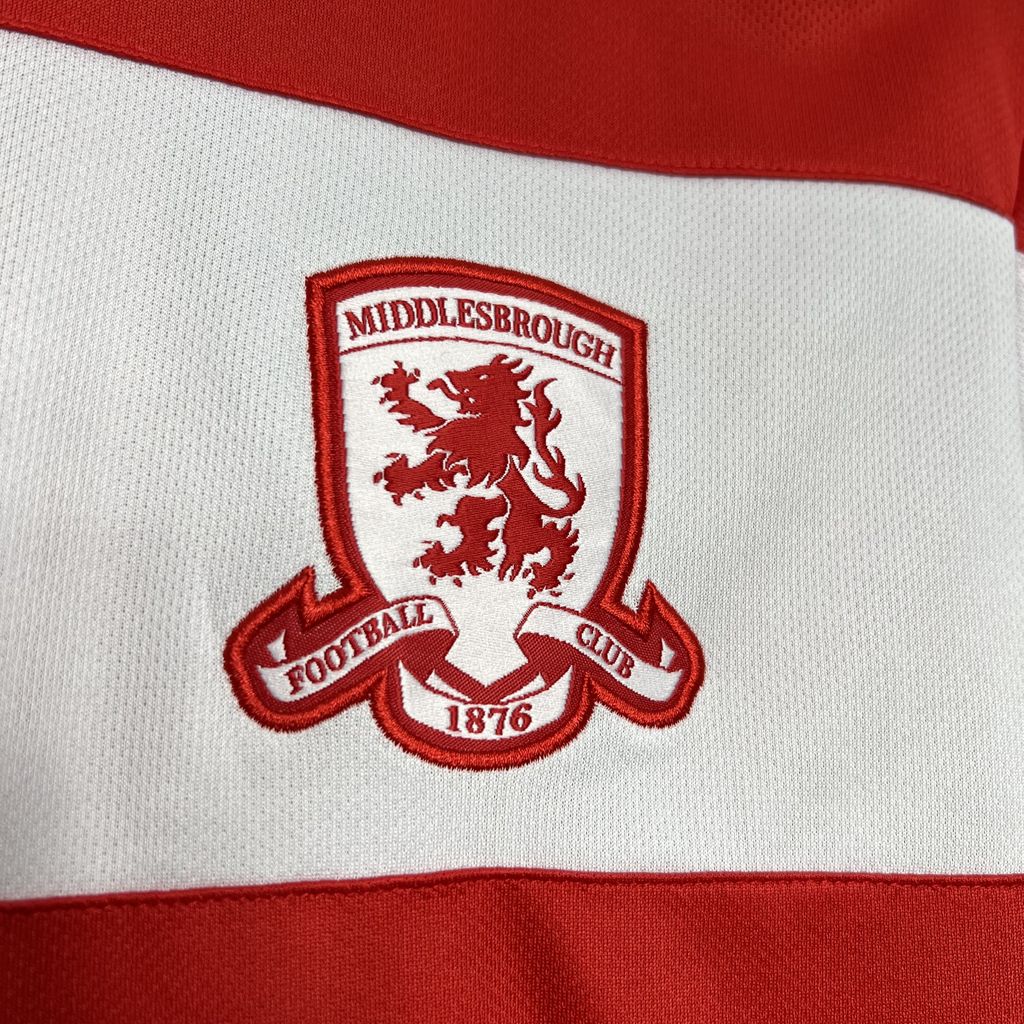 SIUjerseys-Middlesbrough 24-25 Home Stadium Jersey - Fans Version