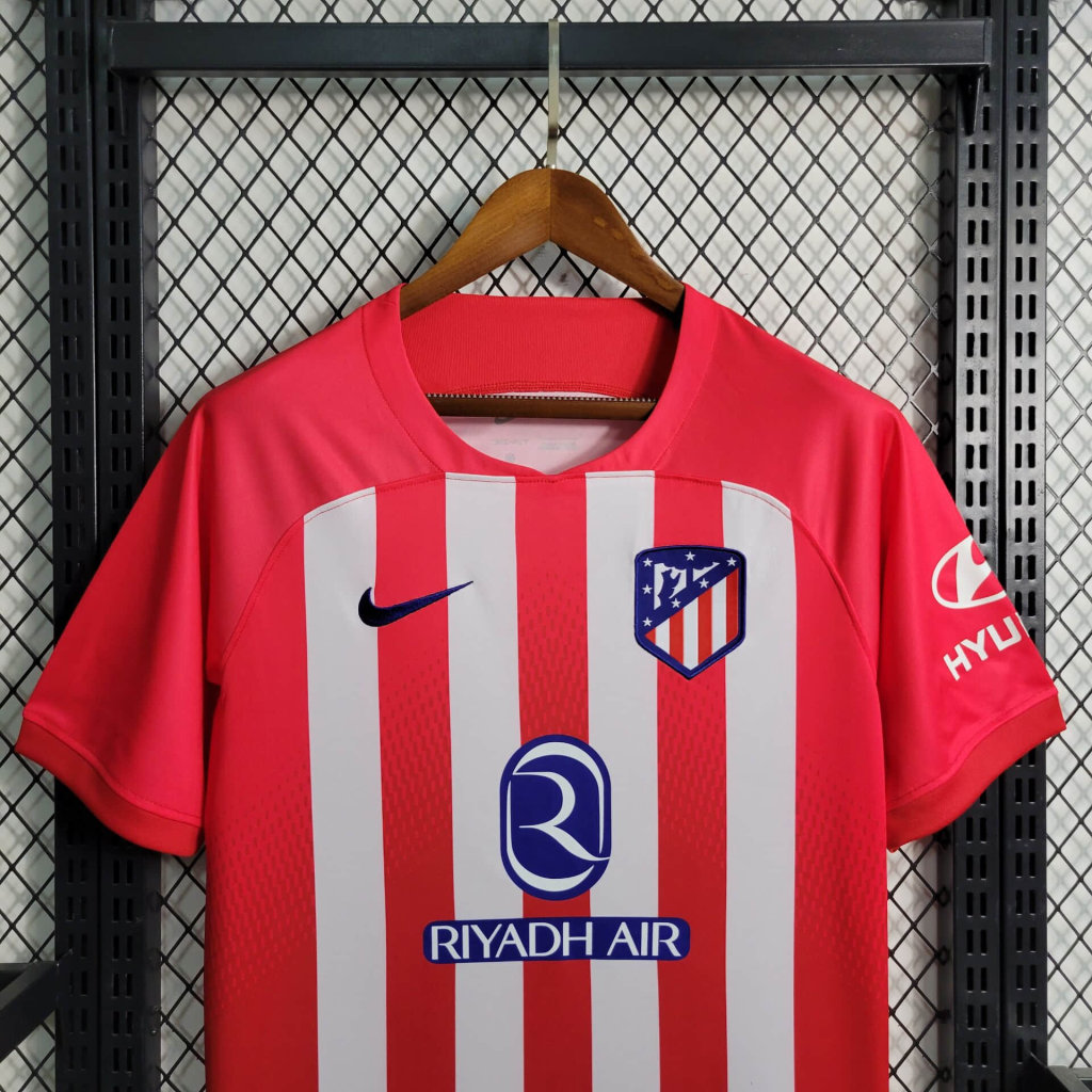 unitedfutballjersey-Atletico Madrid 23-24 Home Stadium Jersey - Fans Version