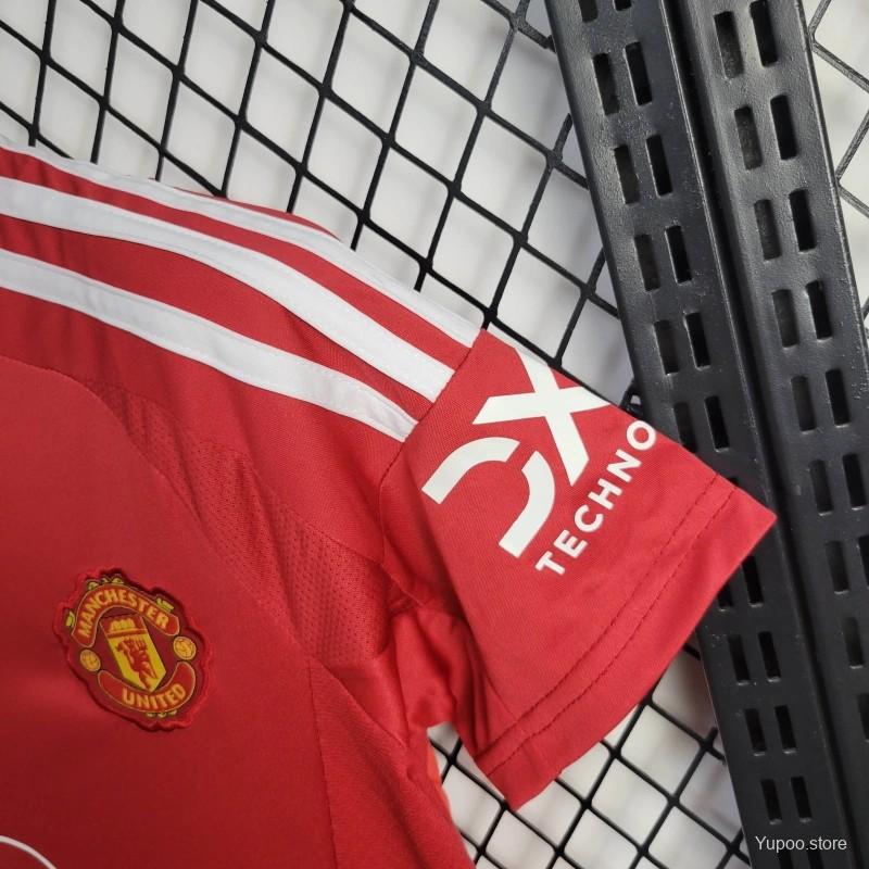 SIUjerseys-Women's Manchester United 24-25 Home Jersey