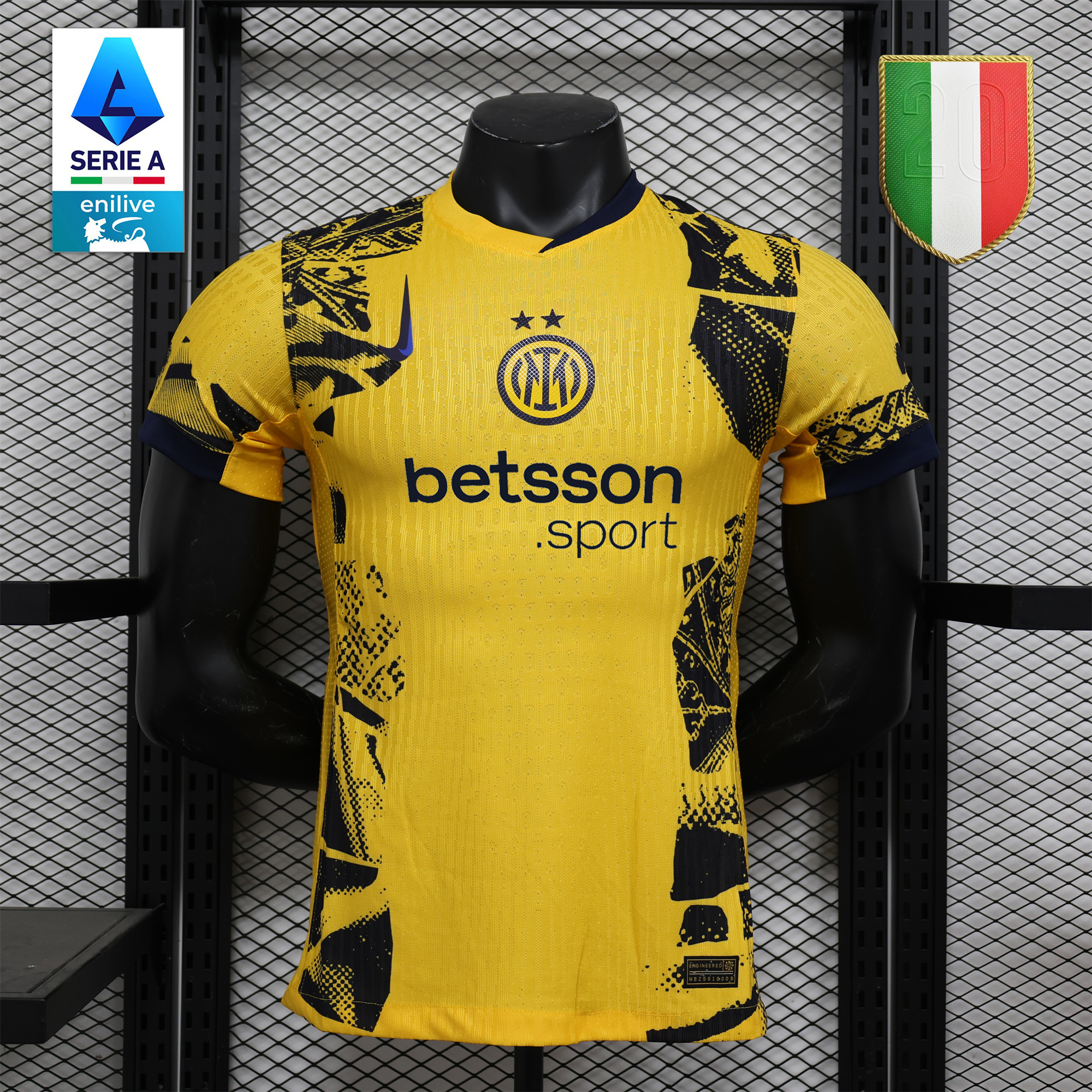 SIUjerseys-Inter Milan 24-25 Third Jersey With Chest Advertisement - Player Version