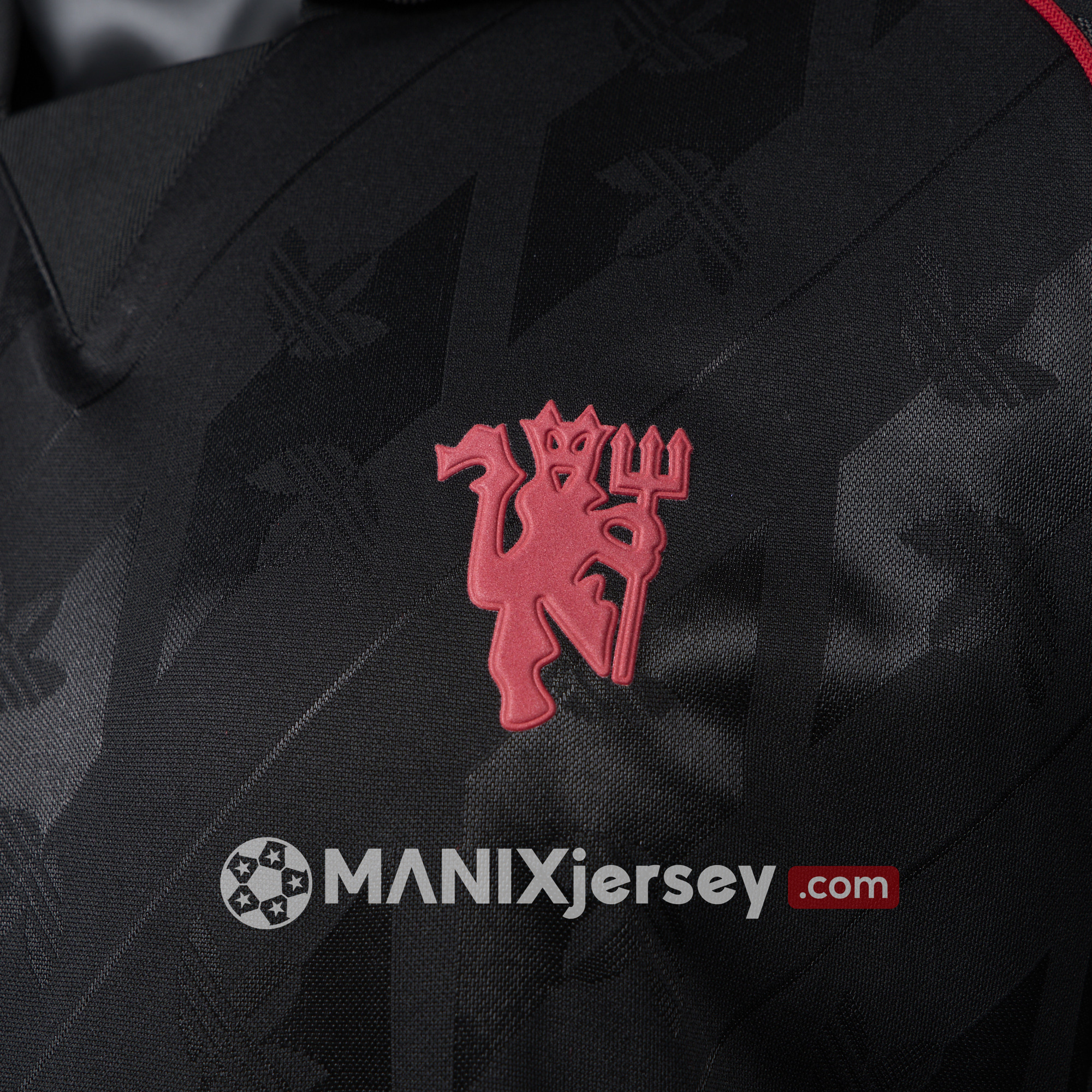 ManixJersey.com | Manchester United 24-25 Originals LFSTLR Black Jersey - Player Version -Customize Name, Number and Patch | Worldwide Shipping
