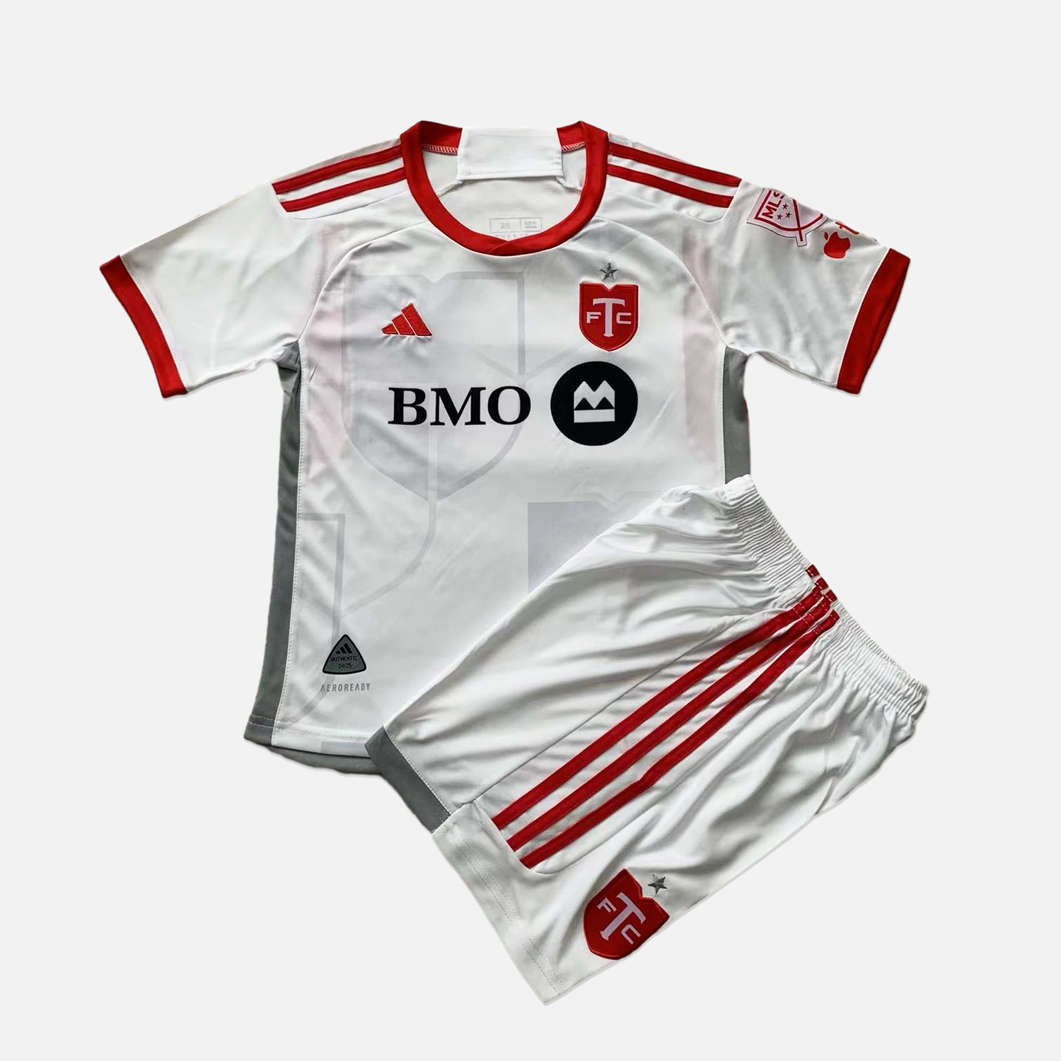 unitedfutballjersey-Toronto 2024 Away Men's Adult Jersey Set - Fans Version
