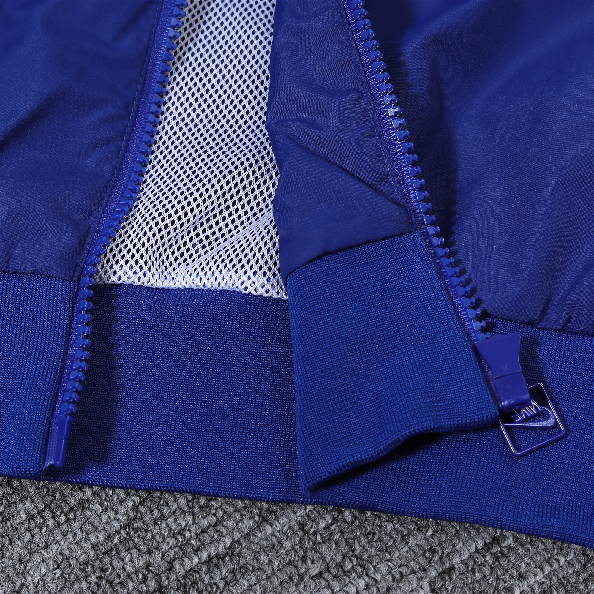 ManixJersey.com | France 2024 National Team Anthem Blue Hooded Windbreaker - Player Version -Customize Name, Number and Patch | Worldwide Shipping