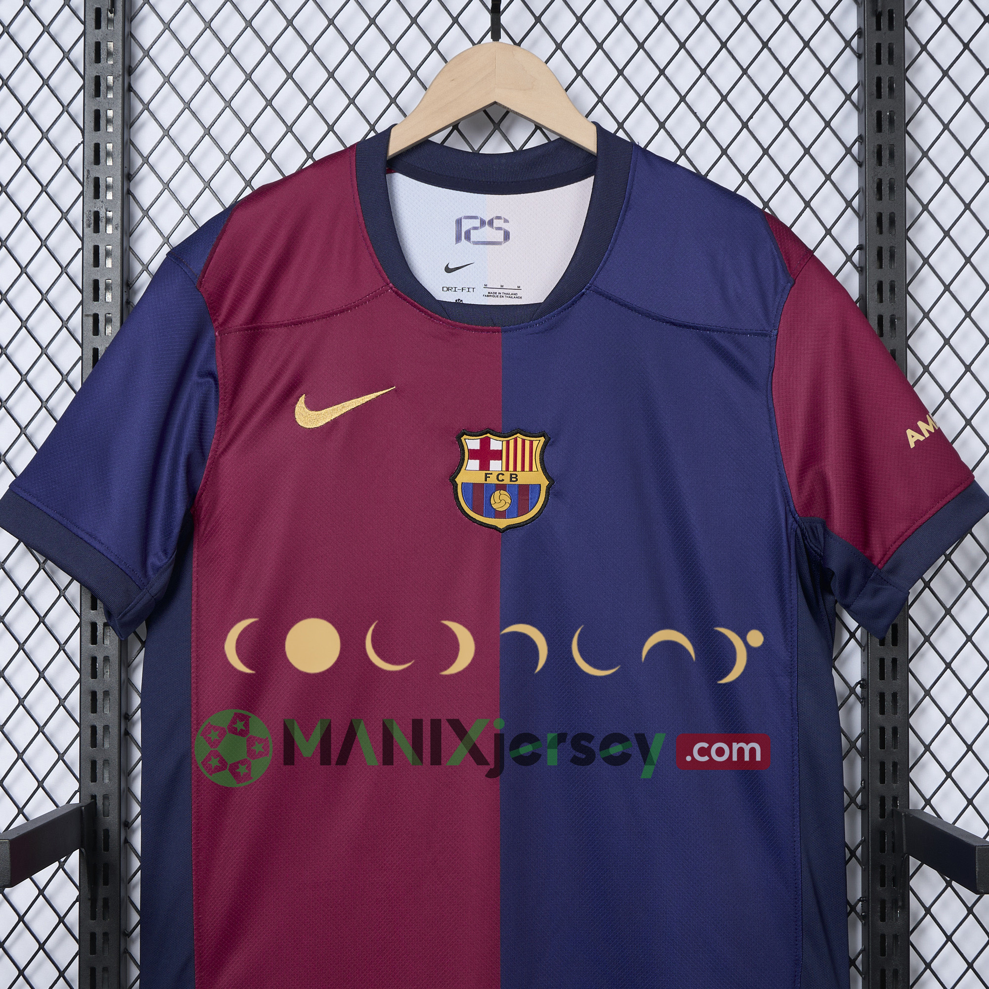 ManixJersey.com | Barcelona X CP 24-25 Home New Co-Branded Jersey - Fans Version -Customize Name, Number and Patch | Worldwide Shipping