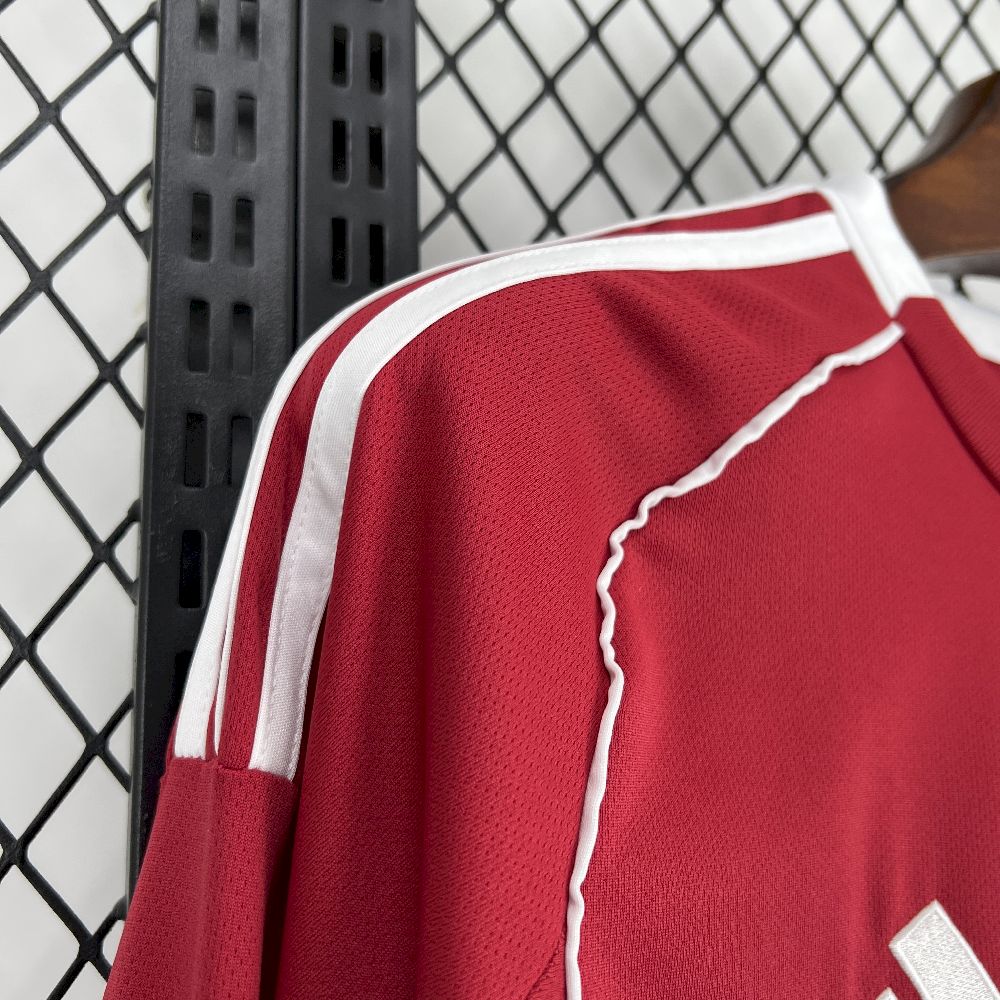 Liverpool 2025/26 Season Home Long-Sleeved Jersey-mysite Custom Football Kit- Nextkits