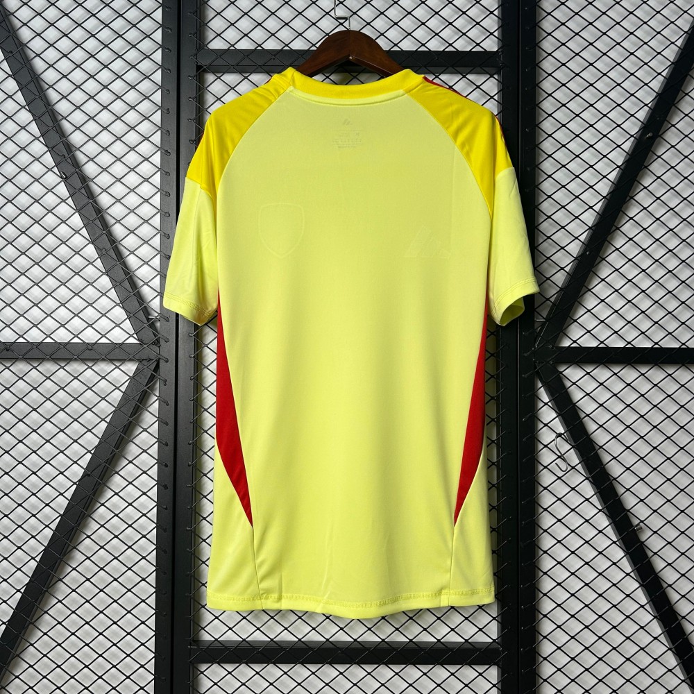 25/26 Arsenal Yellow Goalkeeper Football Shirt-mysite Custom Football Kit- Nextkits