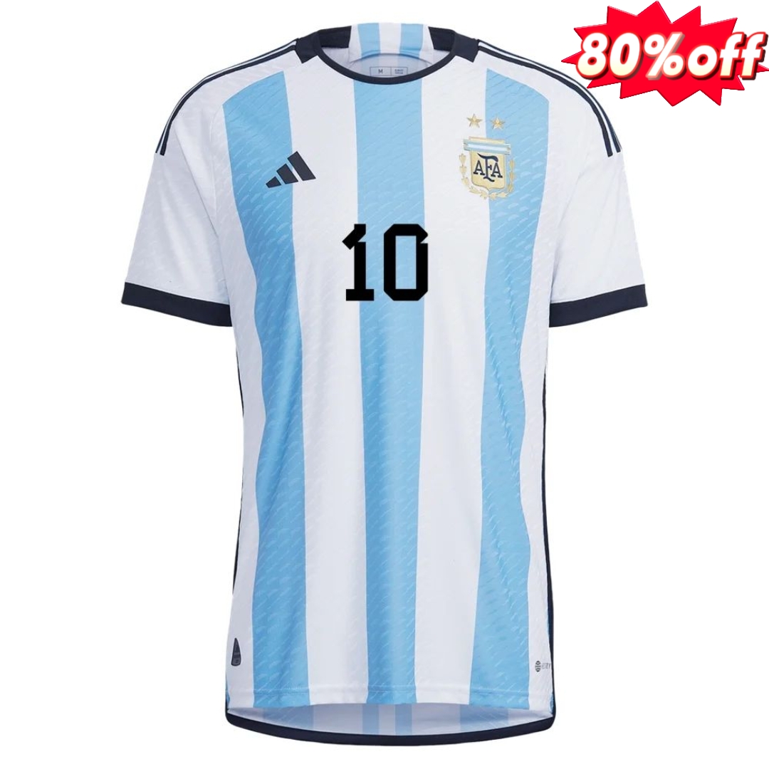 2022 Lionel Messi #10 Argentina Home Jersey-mysite Custom Football Kit- Nextkits