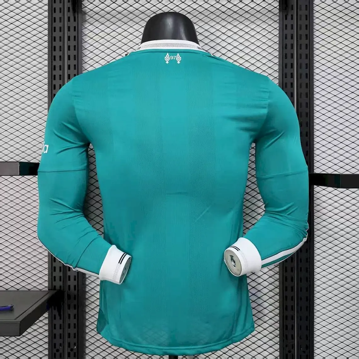 Liverpool 2025/26 season third player version long sleeve jersey-mysite Custom Football Kit- Nextkits