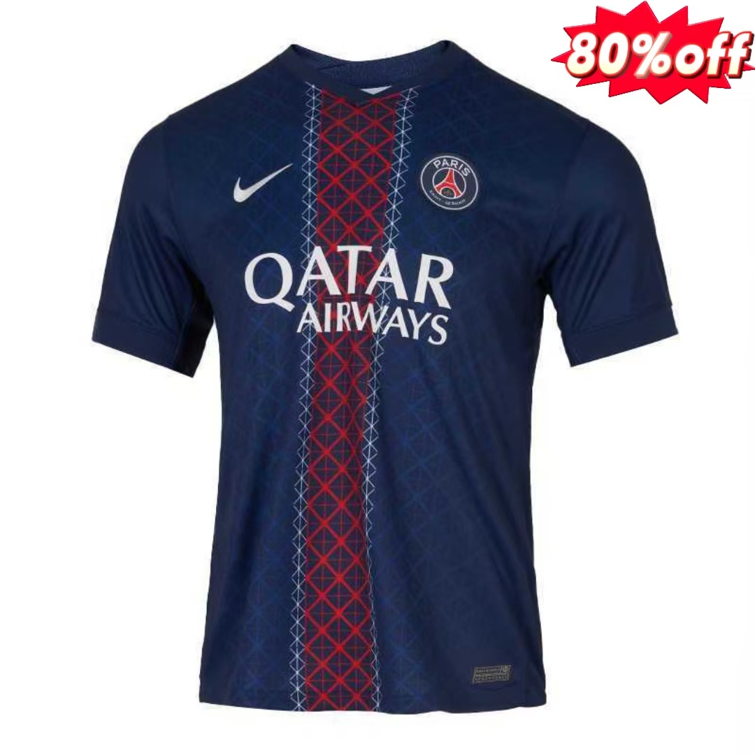 25/26 Player Version Paris Saint-Germain Home Football Shirt-mysite Custom Football Kit- Nextkits