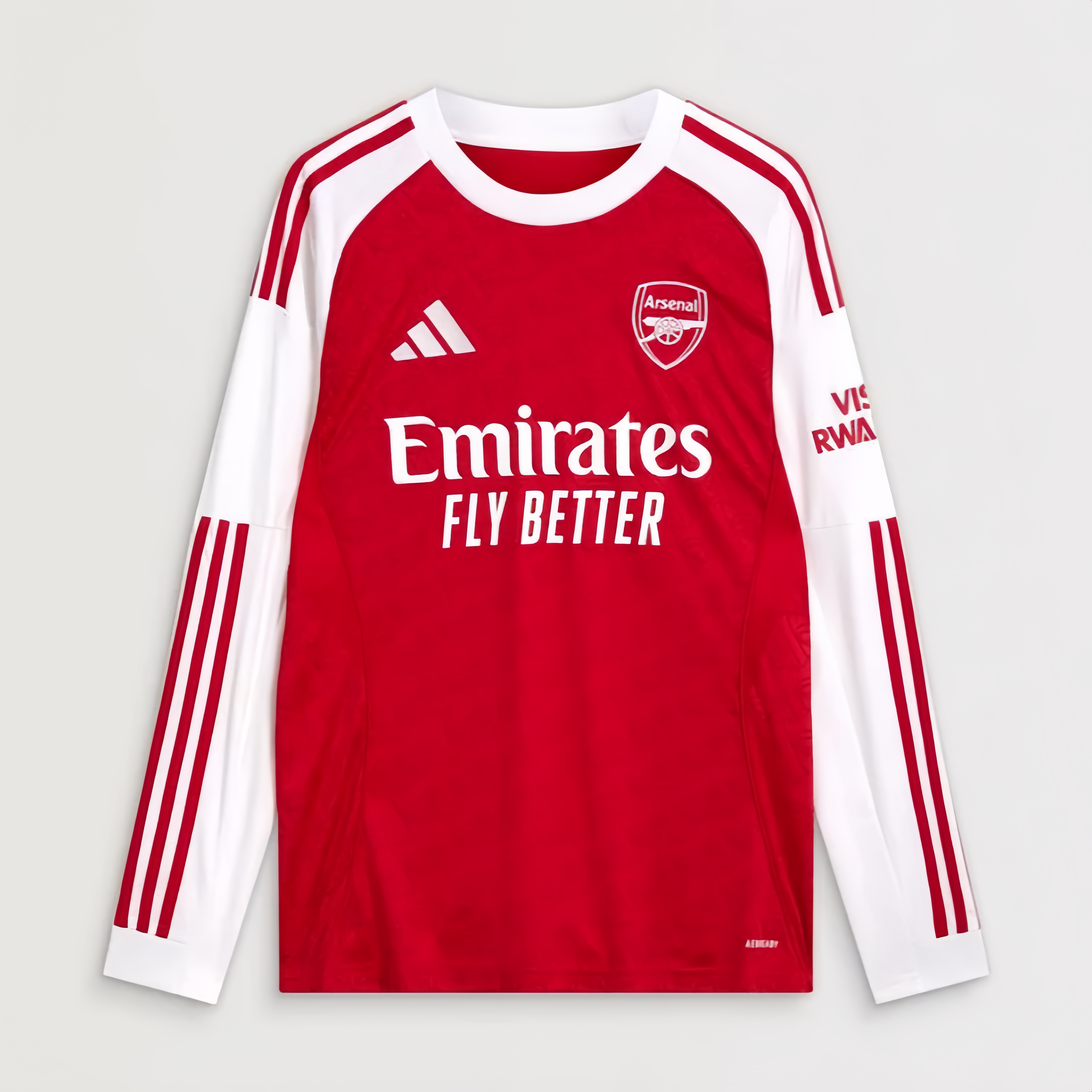 Arsenal 25/26 Long Sleeved Home Shirt-mysite Custom Football Kit- Nextkits