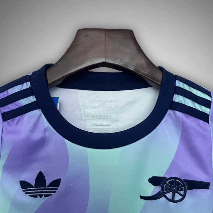 24/25 Arsenal Third Away Football Shirt Kids Size Suit-mysite Custom Football Kit- Nextkits