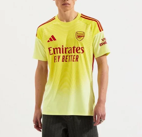 25/26 Arsenal Goalkeeper Football Shirt-mysite Custom Football Kit- Nextkits