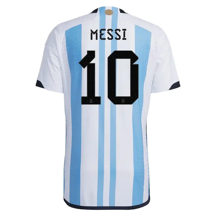 2022 Lionel Messi #10 Argentina Home Jersey- Custom Football Kit- Nextkits