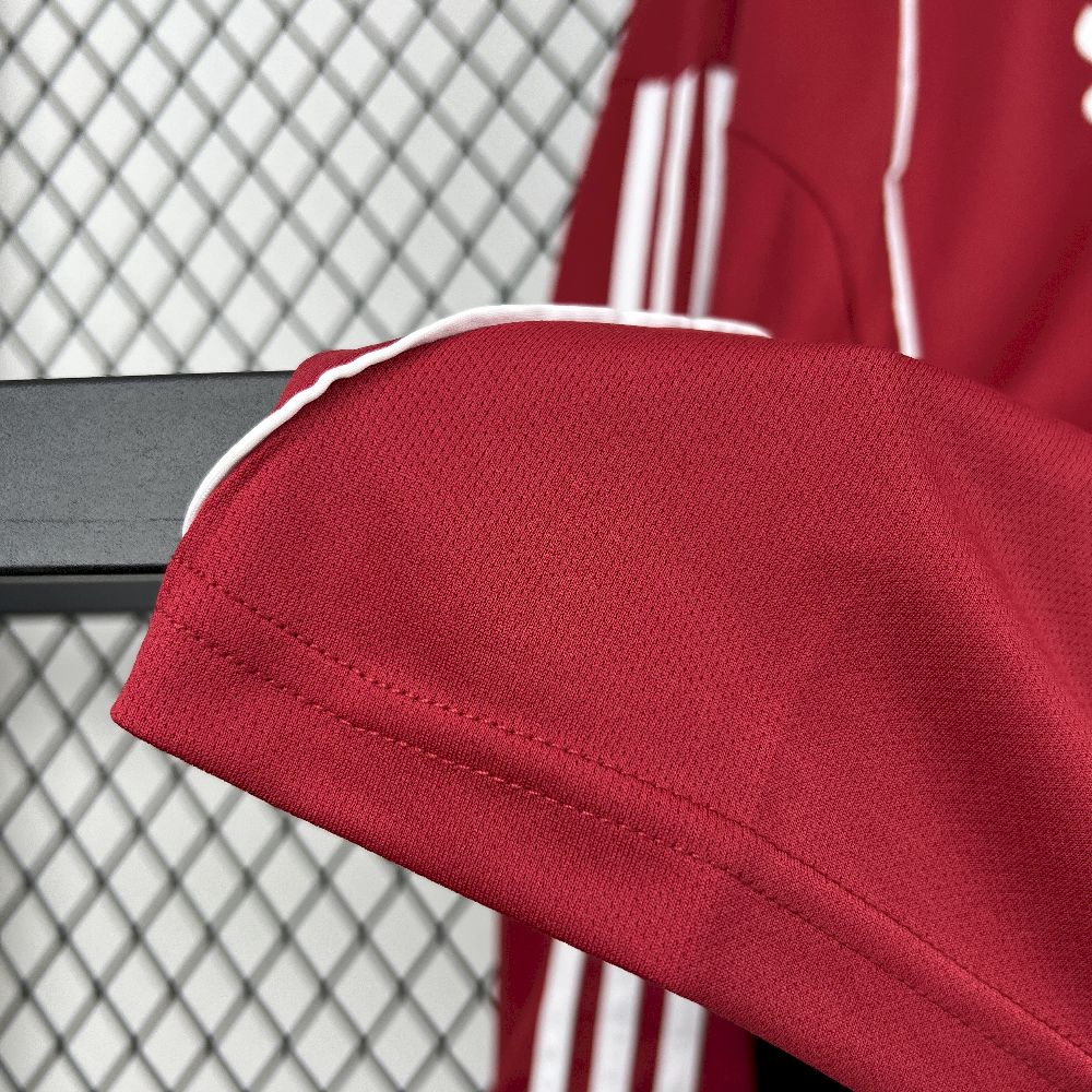 Liverpool 2025/26 Season Home Long-Sleeved Jersey-mysite Custom Football Kit- Nextkits