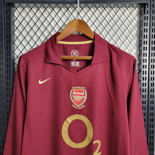 05/06 Arsenal #14 Henry Home Jersey-mysite Custom Football Kit- Nextkits