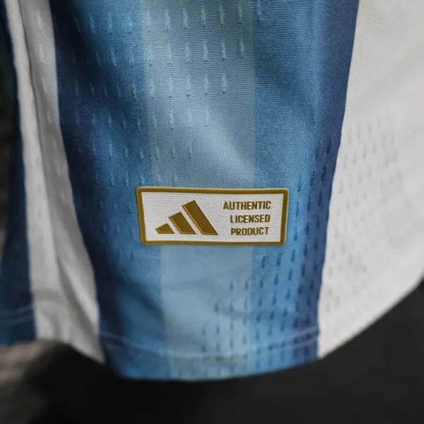 Argentina Home Long Sleeve Player Jersey-mysite Custom Football Kit- Nextkits