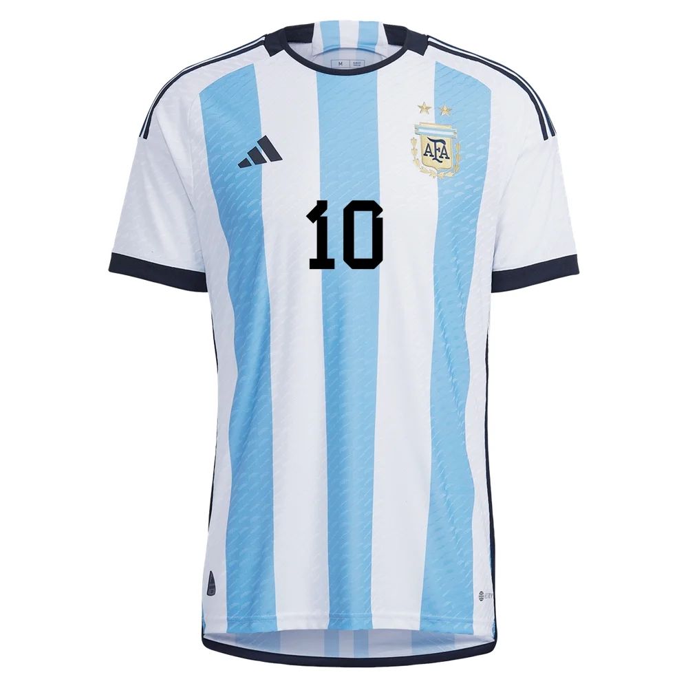 2022 Lionel Messi #10 Argentina Home Jersey- Custom Football Kit- Nextkits