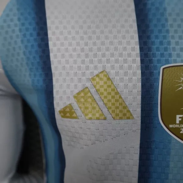 Argentina Home Long Sleeve Player Jersey-mysite Custom Football Kit- Nextkits