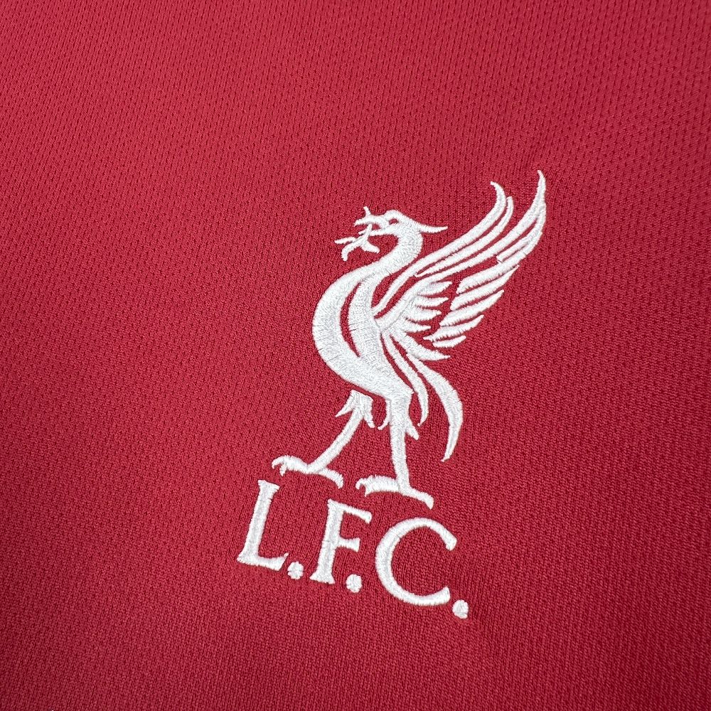 Liverpool 2025/26 Season Home Long-Sleeved Jersey-mysite Custom Football Kit- Nextkits
