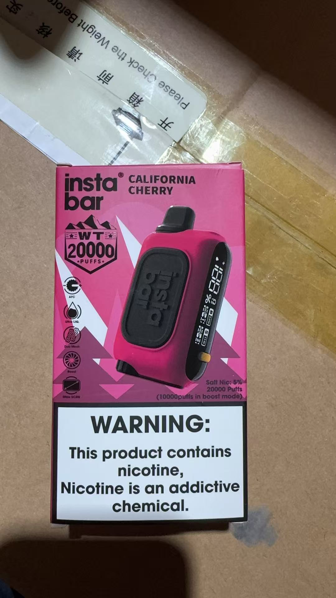  INSTABAR WT 20000 Puffs Disposable Vape Wholesalevpae005 vapeing vape