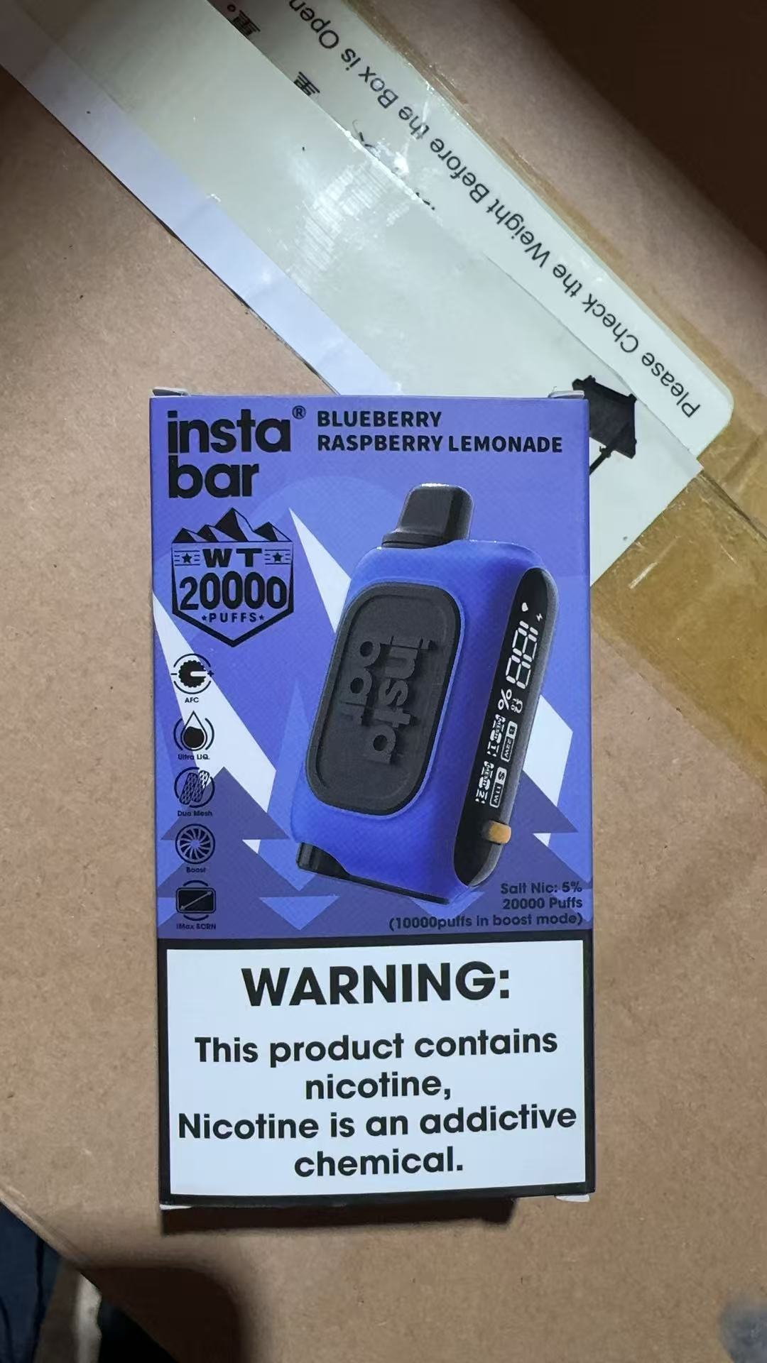  INSTABAR WT 20000 Puffs Disposable Vape Wholesalevpae005 vapeing vape