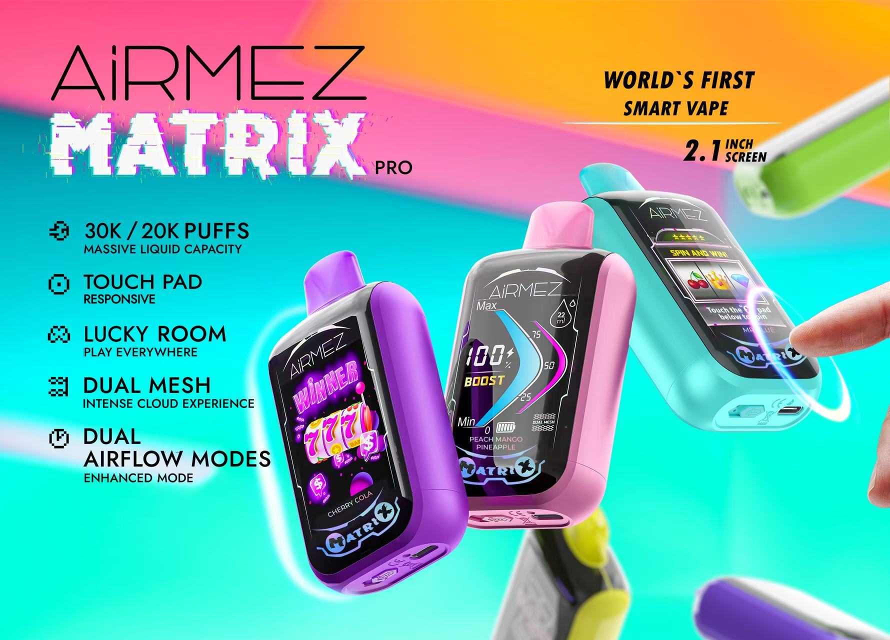  Airmez Matrix Pro 30000 Puffs 30kvpae005 vapeing vape