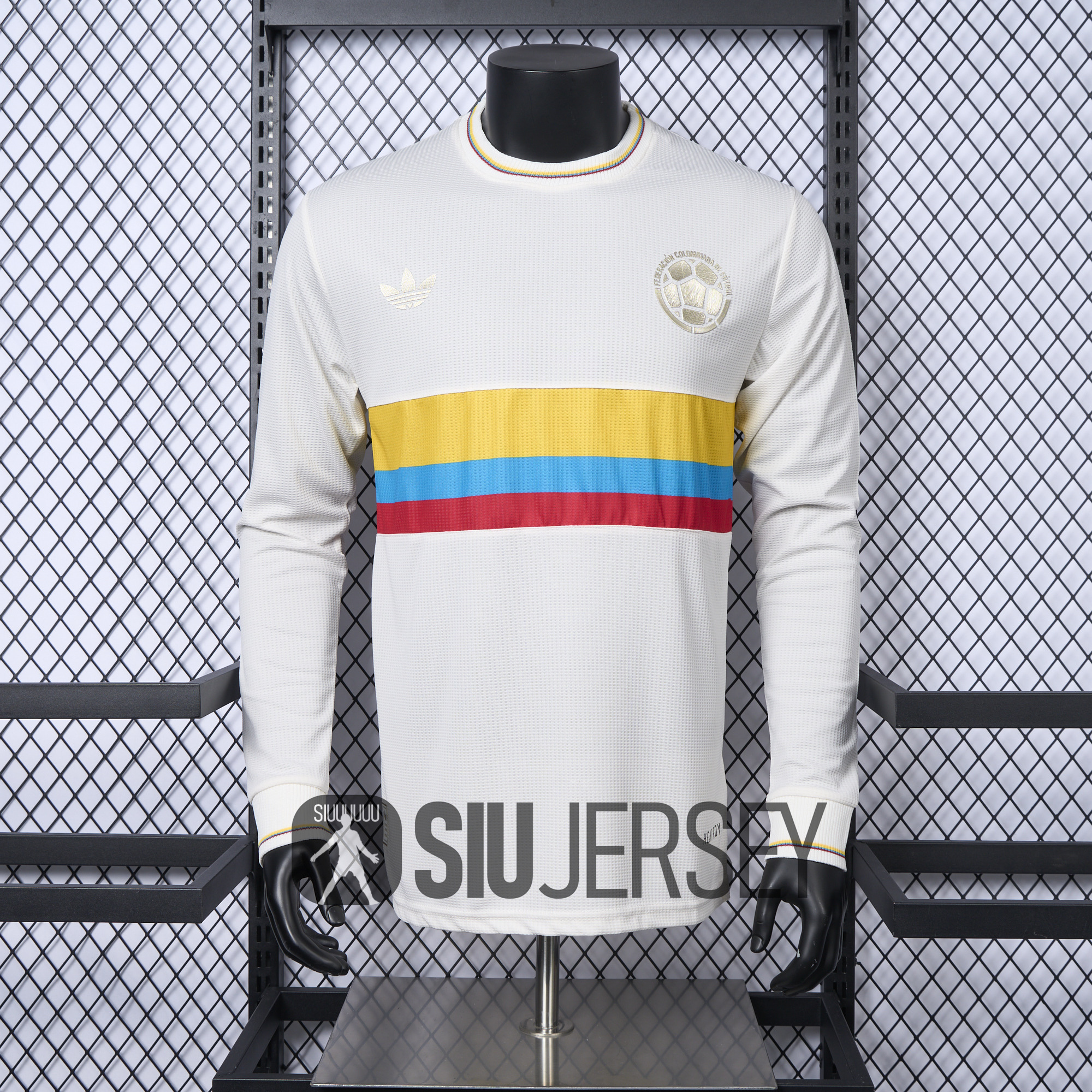 UltraTrikot-Colombia 2024 100th Anniversary Long Sleeve Jersey - Player Version