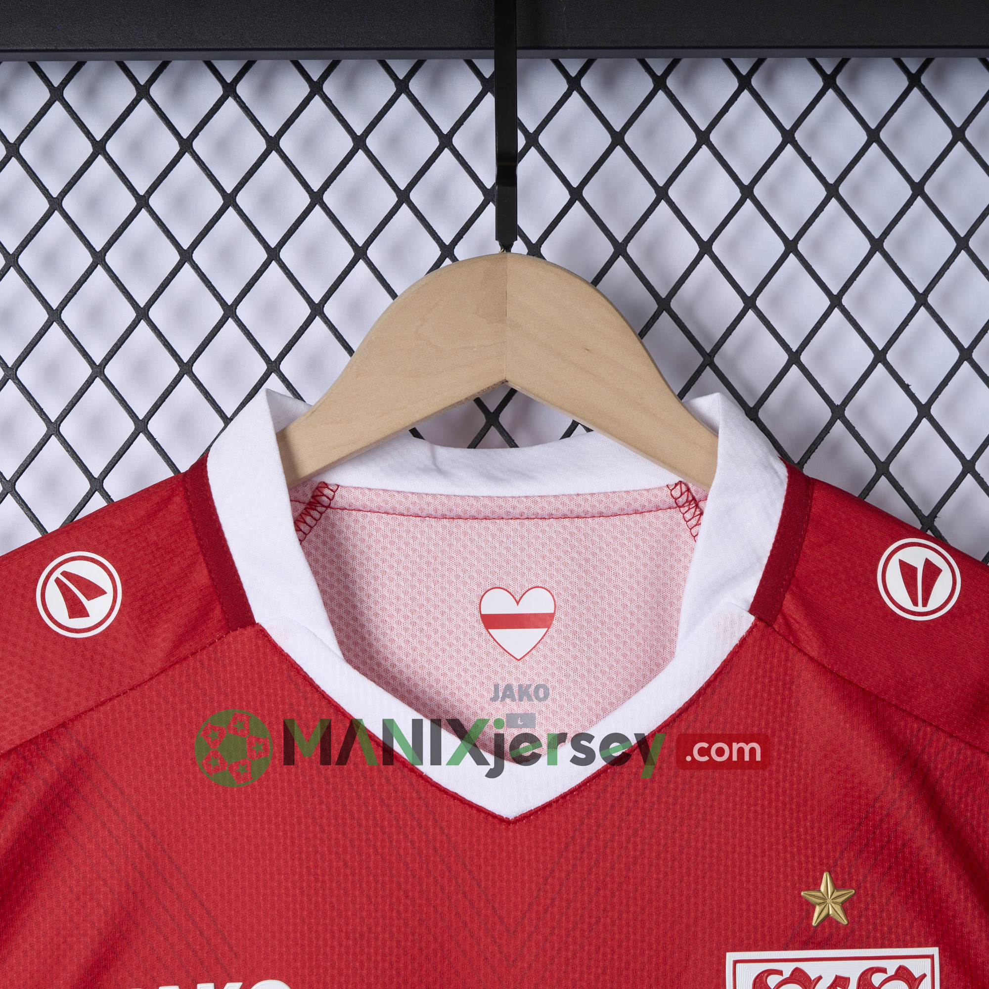ManixJersey.com | VfB Stuttgart 24-25 Away Jersey - Fans Version -Customize Name, Number and Patch | Worldwide Shipping