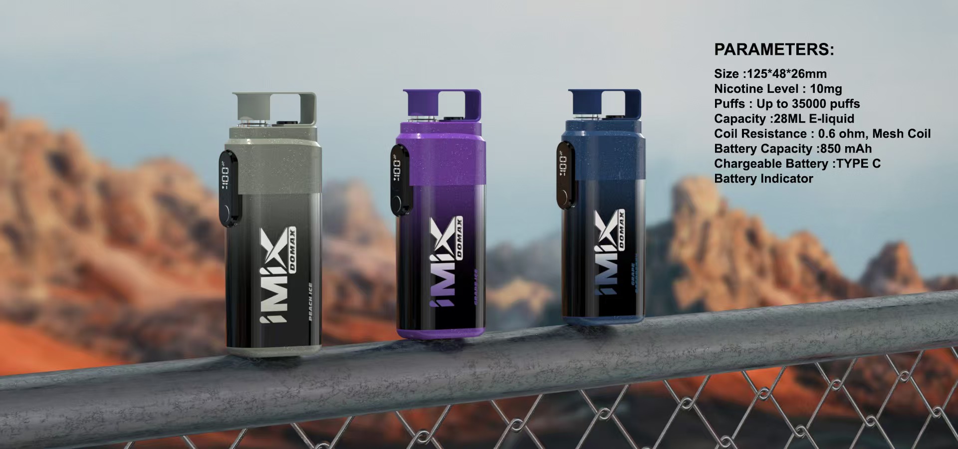  iMix Domax 35000 Puffs DTL Disposable Vapevpae005 vapeing vape