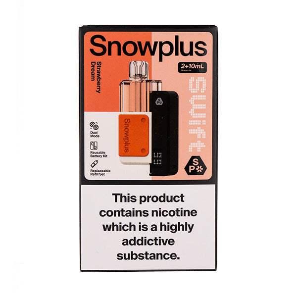  STRAWBERRY DREAM - SNOWPLUS SWIFT 6000 PREFILLED VAPE - 20MG(2%)vpae005 vapeing vape