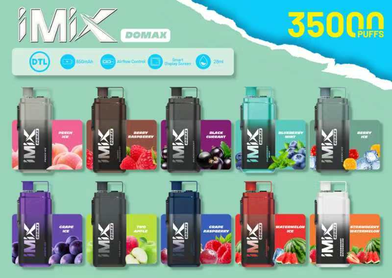  iMix Domax 35000 Puffs DTL Disposable Vapevpae005 vapeing vape