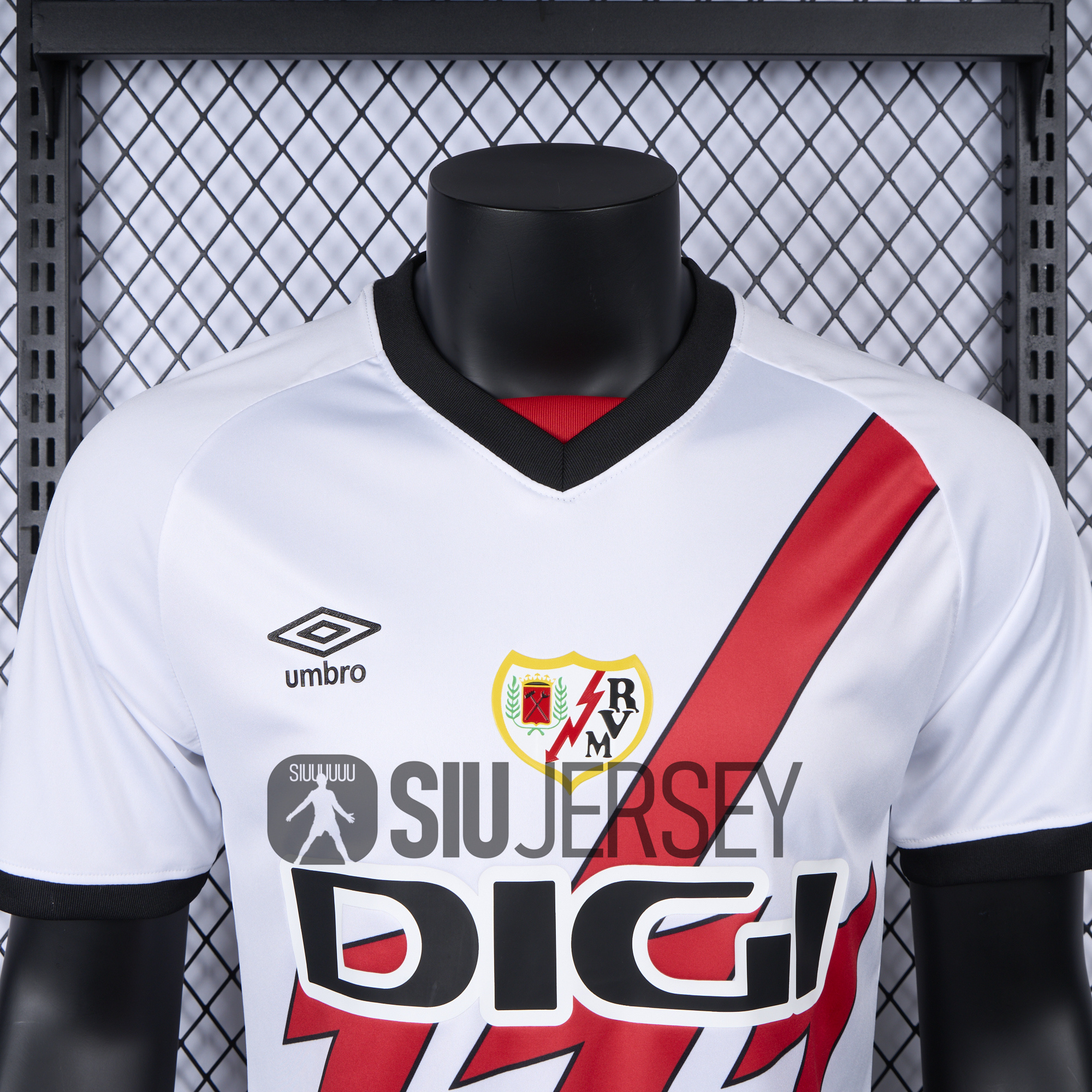 UltraTrikot-Rayo Vallecano 24-25 Home Jersey - Player Version