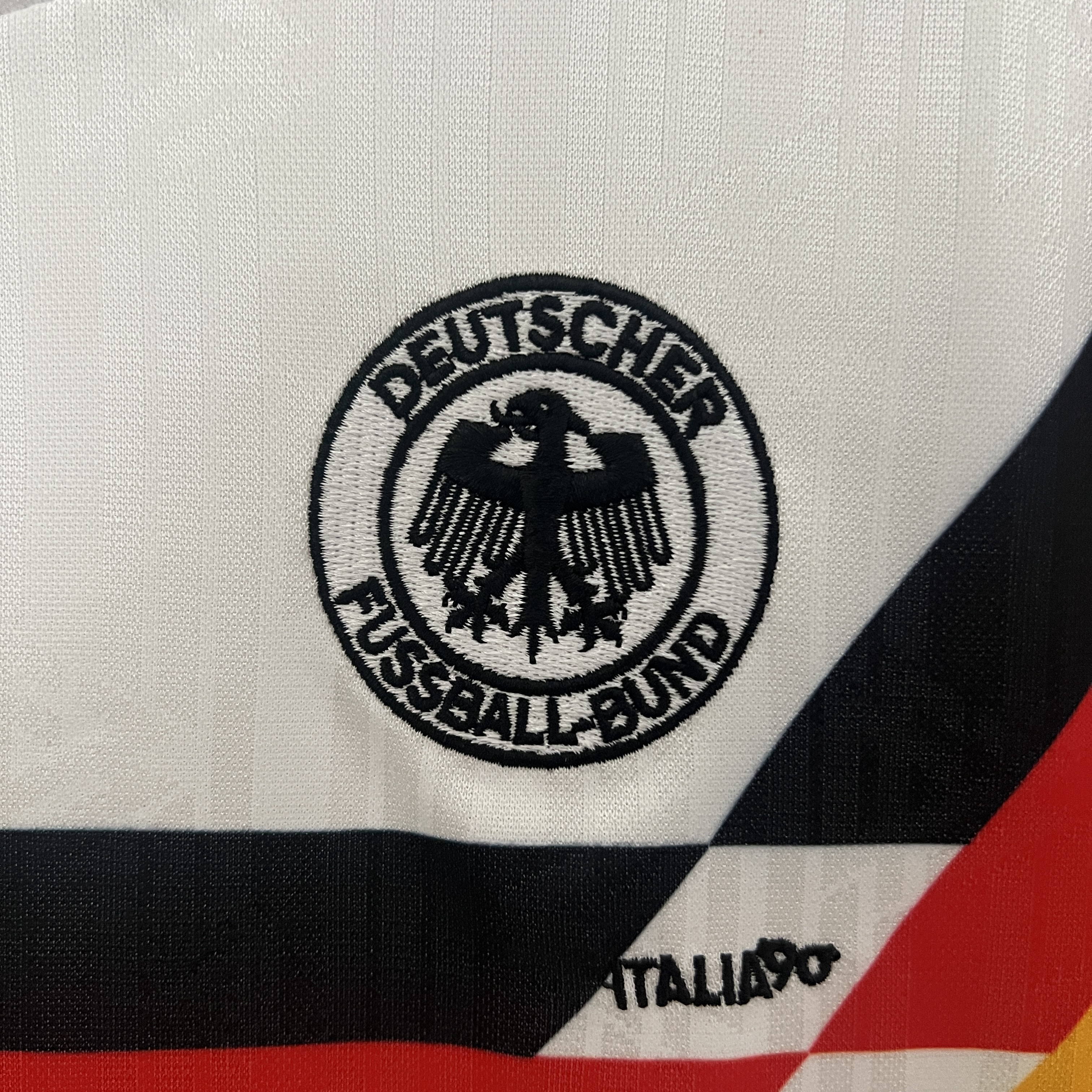 SIUjerseys-Retro Germany 1990 Home Stadium Kids Kit