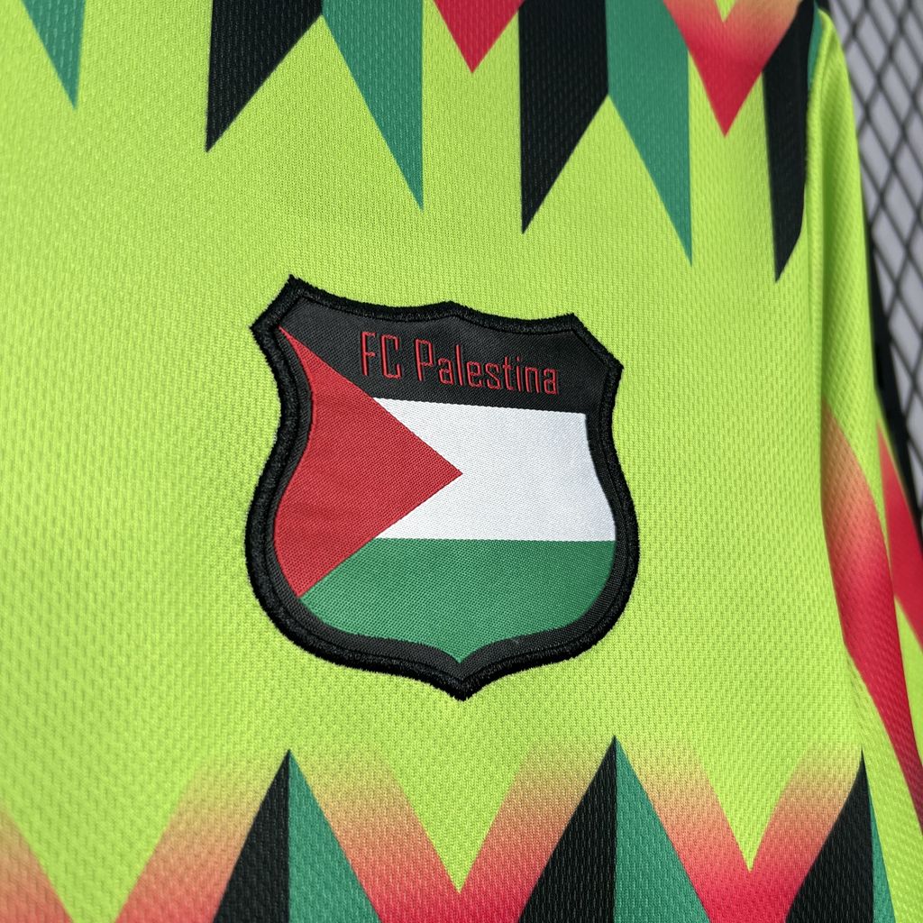 unitedfutballjersey-Retro Club Deportivo Palestino X Hypepeace Green Throwback Jersey