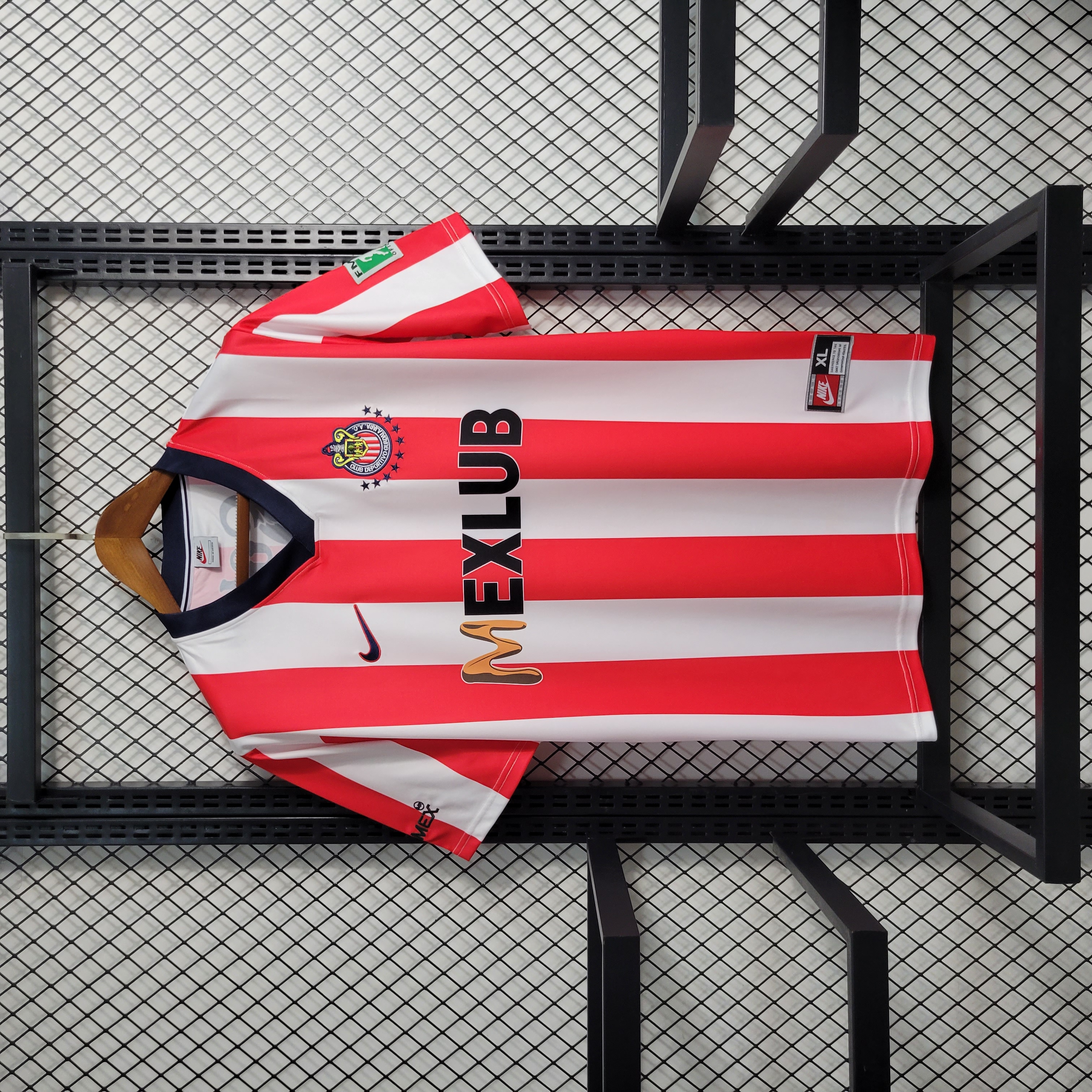 ManixJersey.com | Retro Chivas de Guadalajara 96-97 Home Stadium Jersey -Customize Name, Number and Patch | Worldwide Shipping