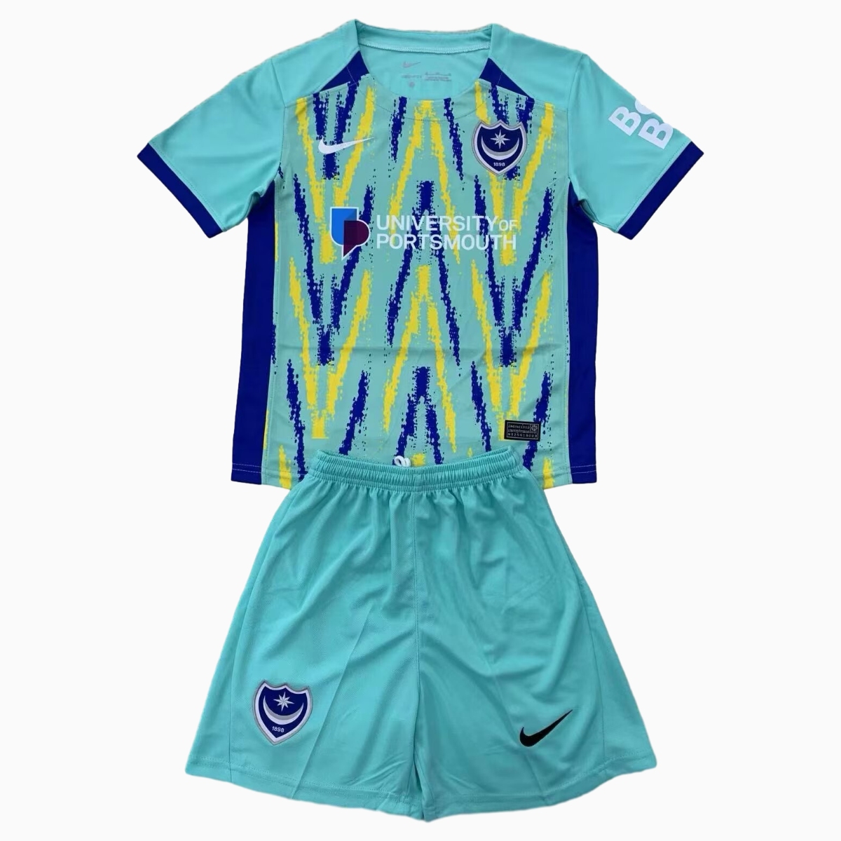 ManixJersey.com | Portsmouth 24-25 Third Kids Kit -Customize Name, Number and Patch | Worldwide Shipping