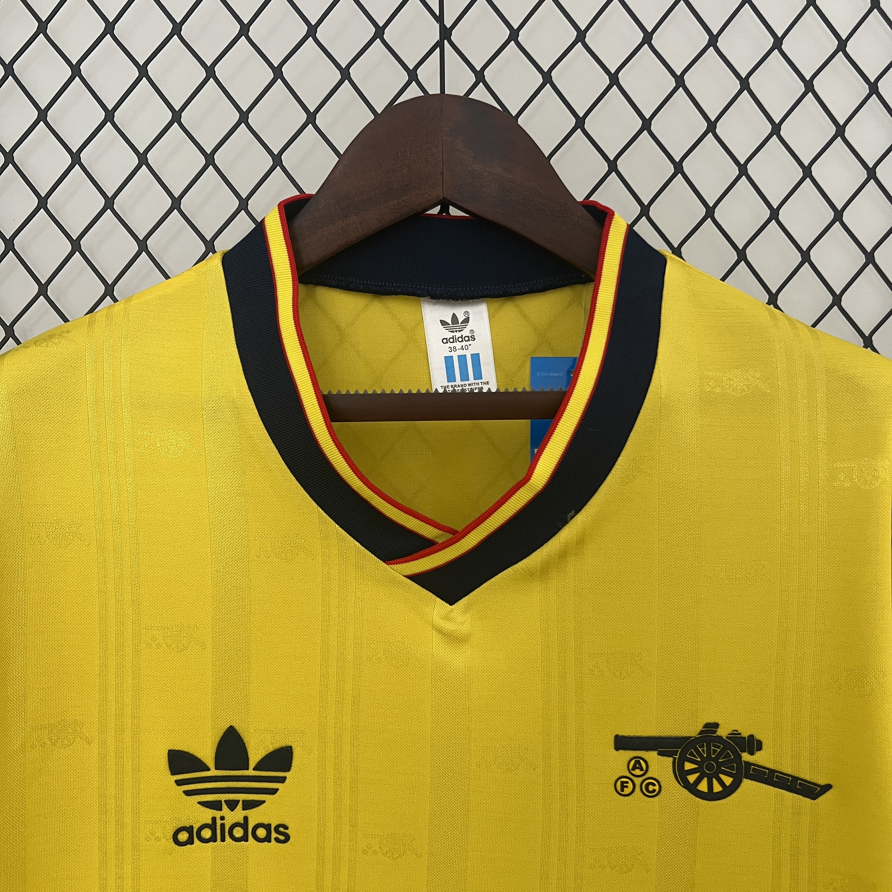 ManixJersey.com | Retro Arsenal 1986-88 Away Jersey -Customize Name, Number and Patch | Worldwide Shipping