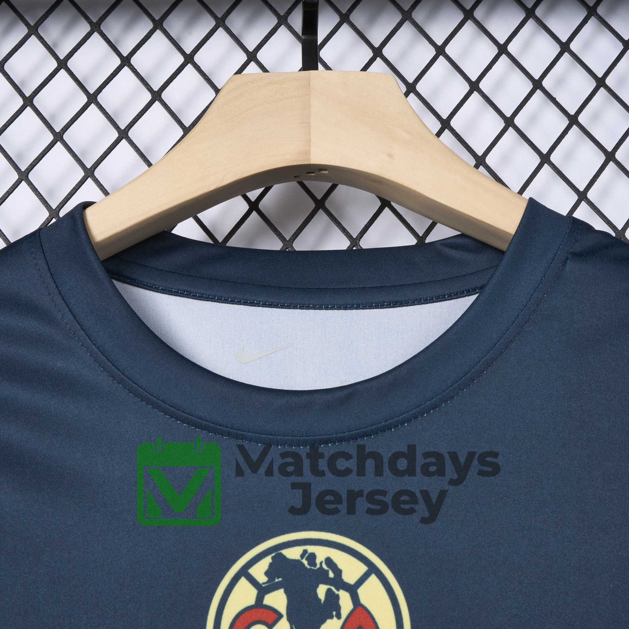 GlobeJersey-Club América 2024 Triple Championship Commemorative Edition Jersey - Deep Blue