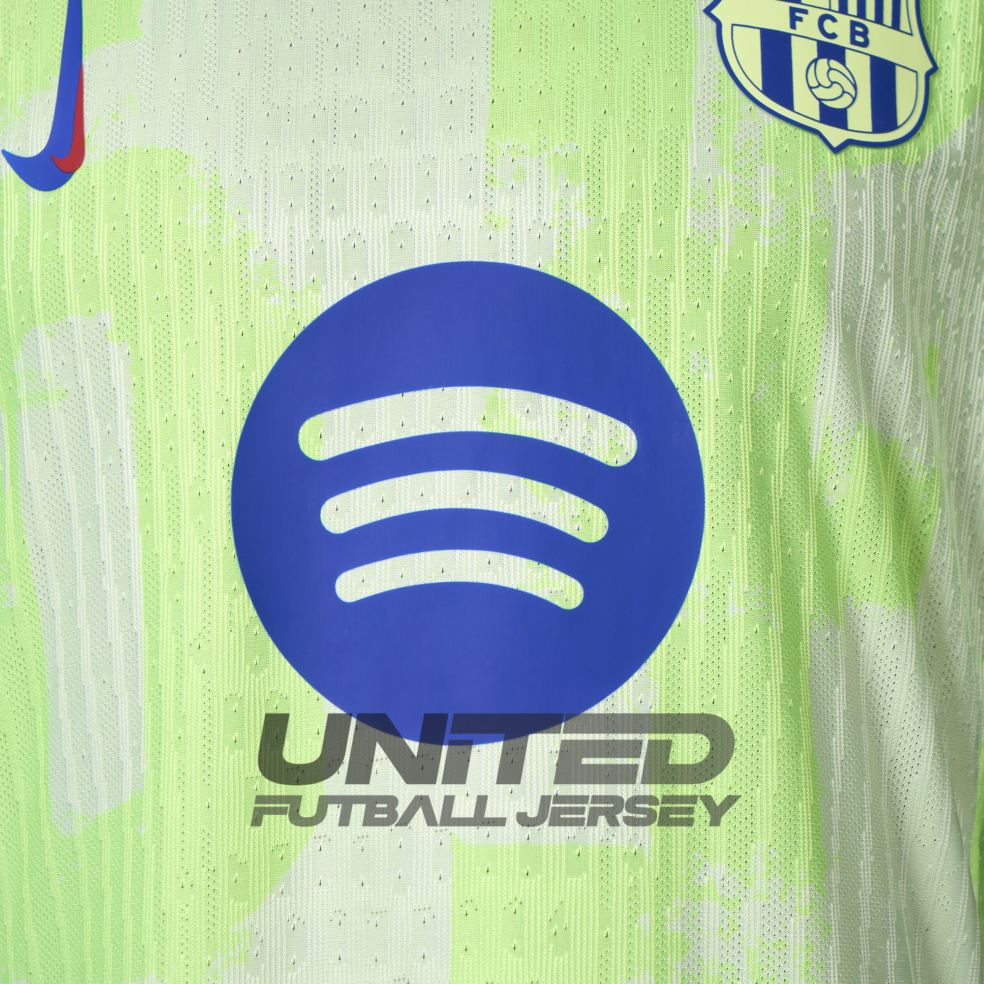 unitedfutballjersey-Barcelona 24-25 Third Jersey with Big Logo - Player Version