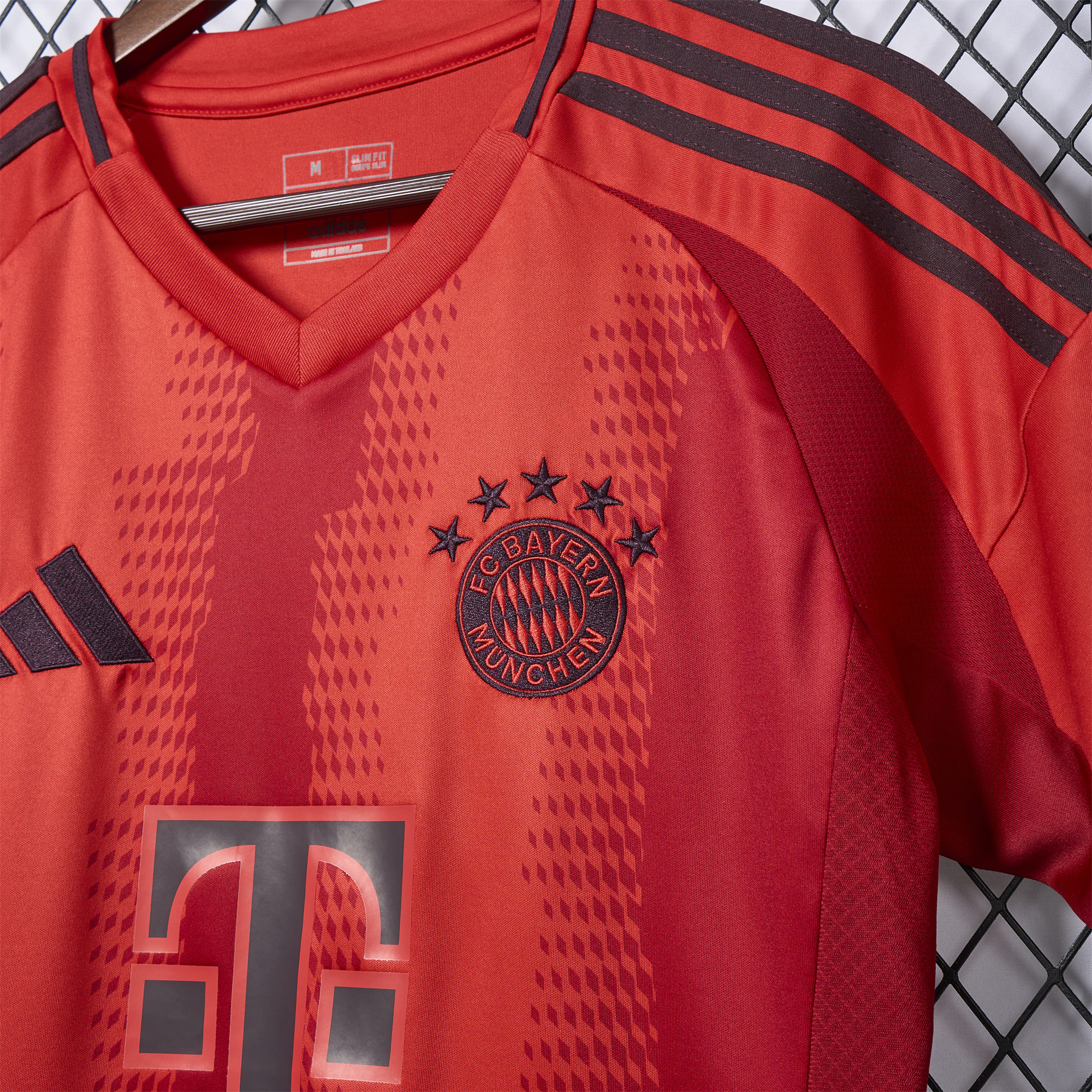 ManixJersey.com | Bayern Munich 24-25 Home Stadium Jersey - Fans Version -Customize Name, Number and Patch | Worldwide Shipping