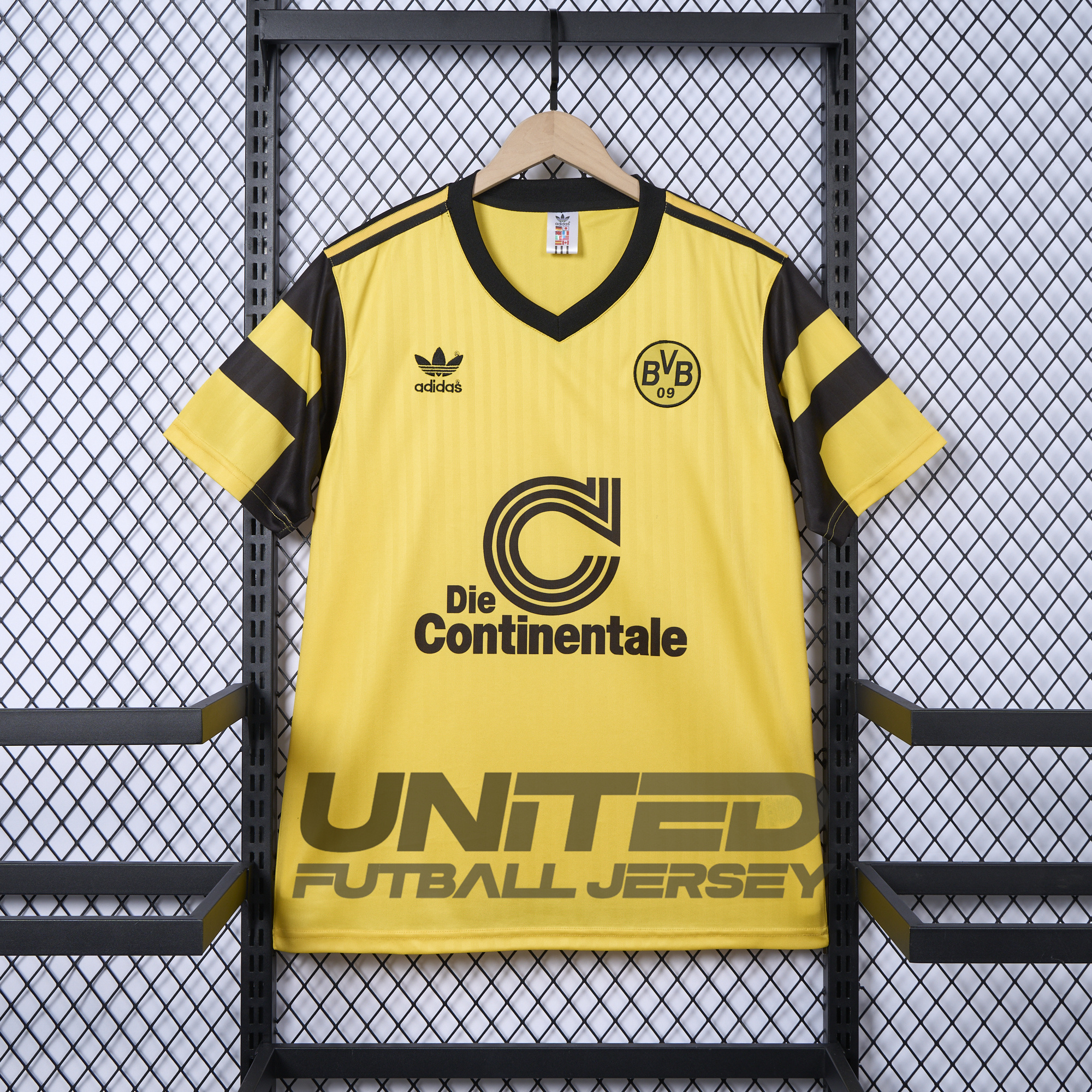 unitedfutballjersey-Retro Dortmund 1989-90 Anniversary Jersey