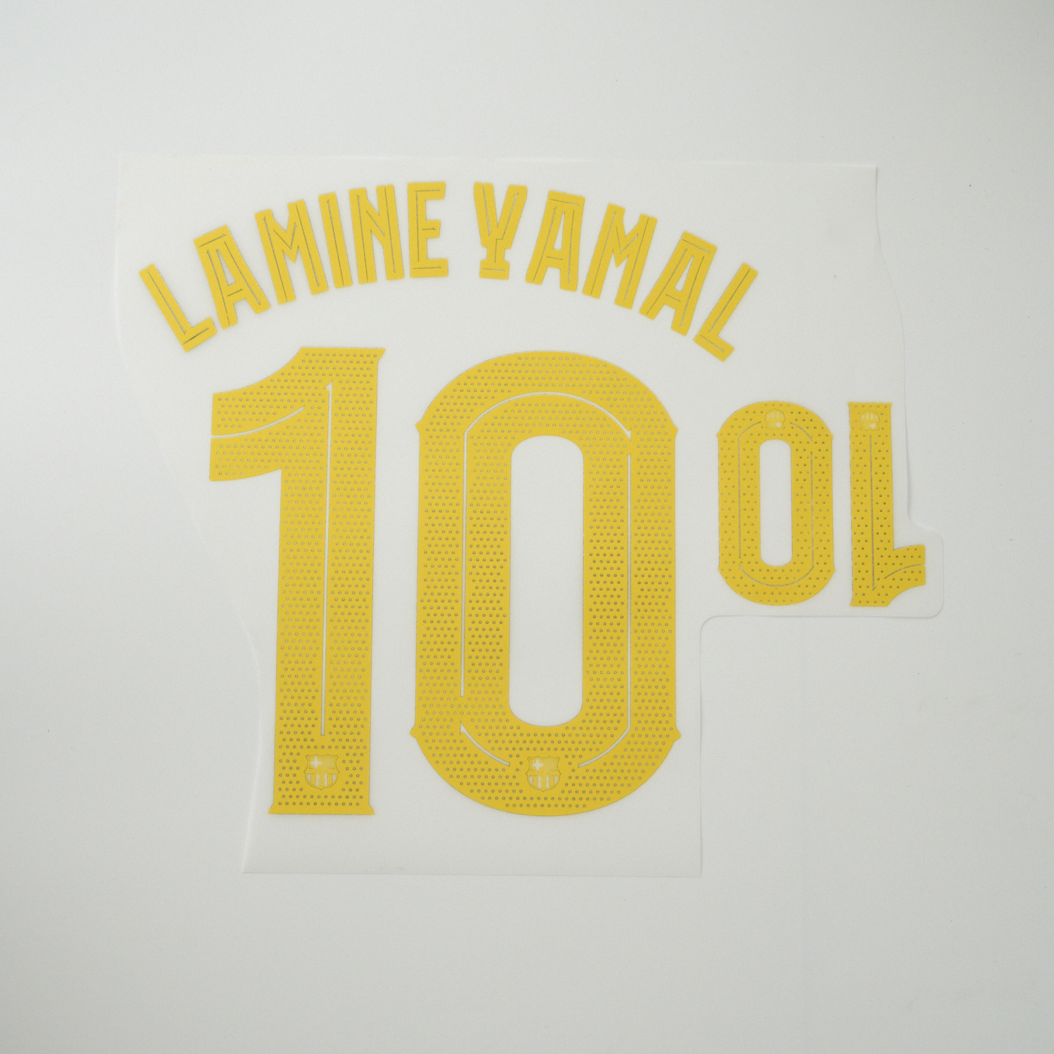 Lamine Yamal 10 - (Champions League) Barcelona 25-26 Home KIDS  | Name Number Set - NamePatchMart.COM