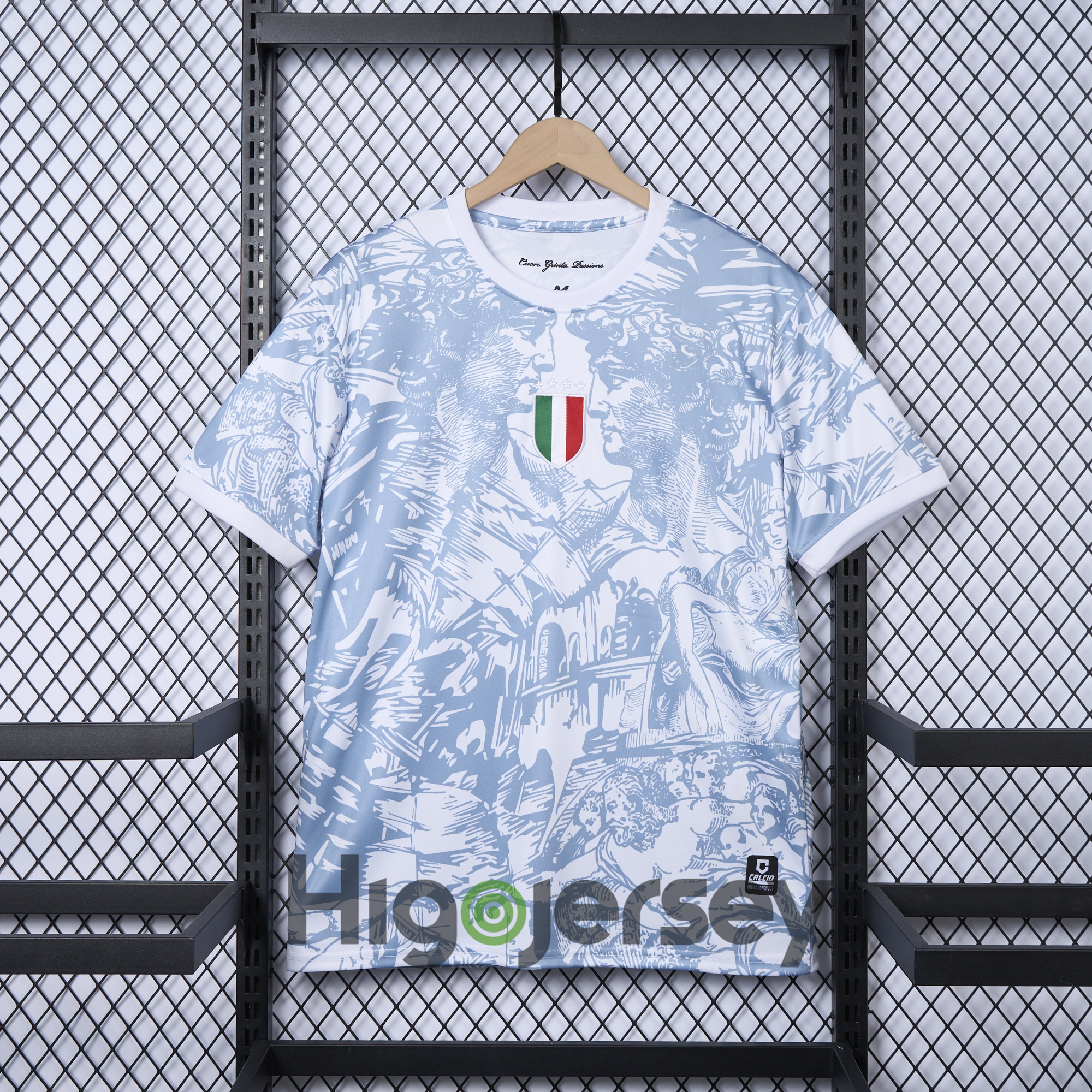 Higojerseys-Italy 2024 White Special Edition Jersey - Fans Version